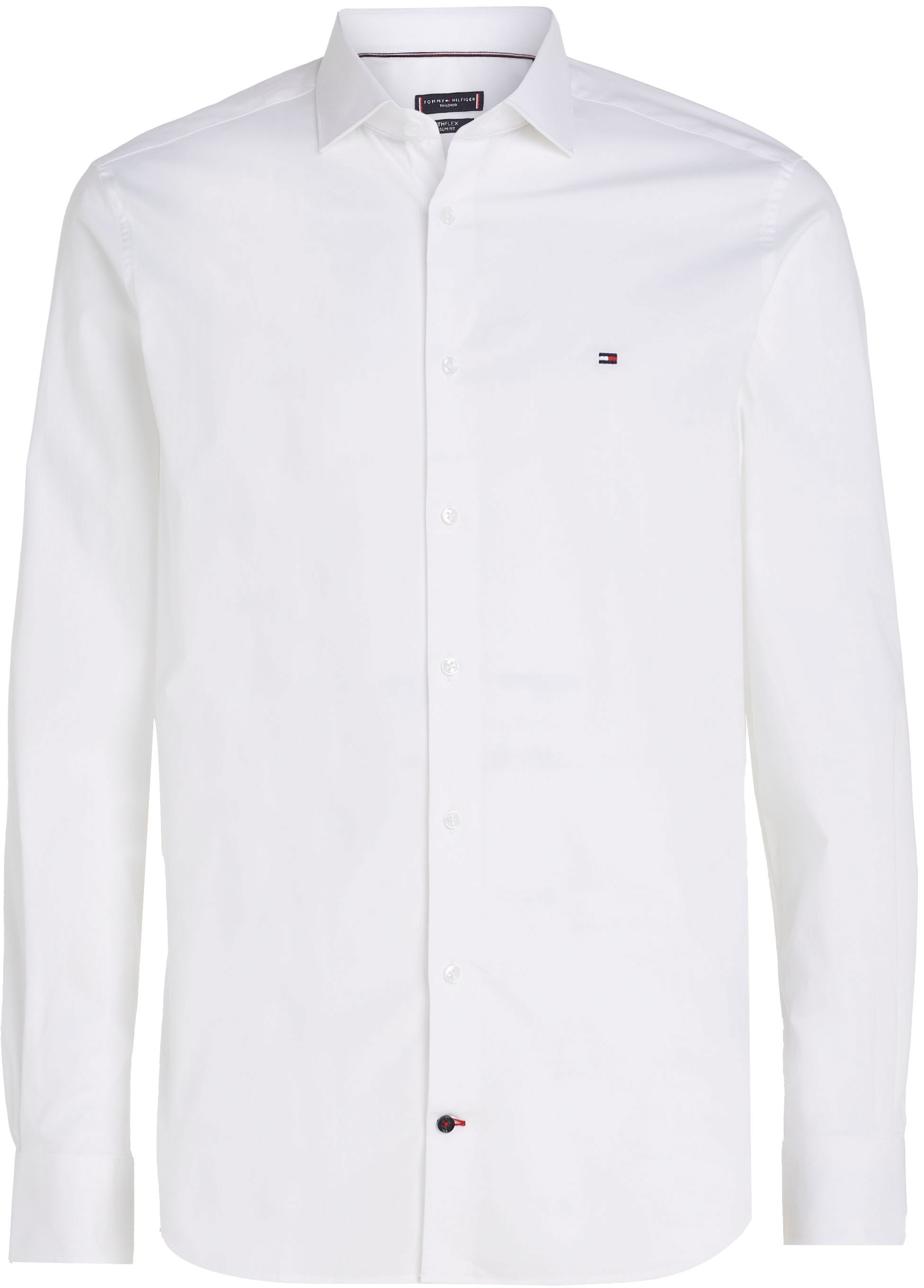 Tommy Flex »LA-Hemd BAUR Langarmhemd ▷ | bestellen Poplin SF« Hilfiger