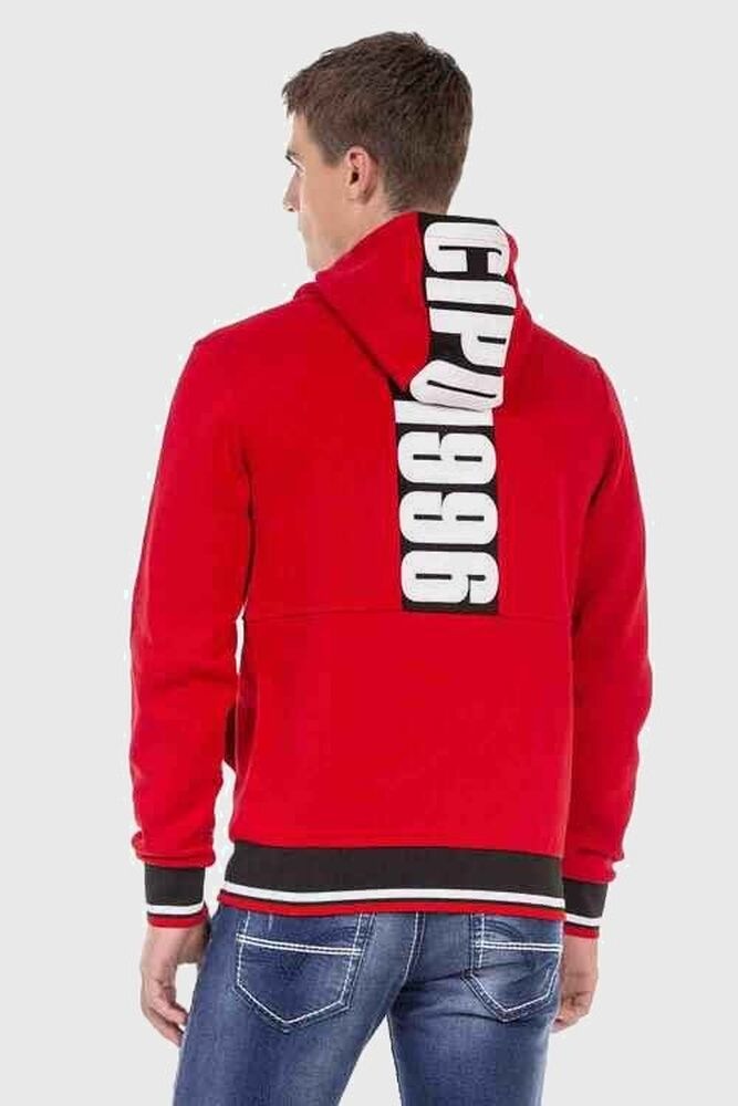 Cipo & Baxx Kapuzenpullover »Sweatshirts«, mit Markenprint