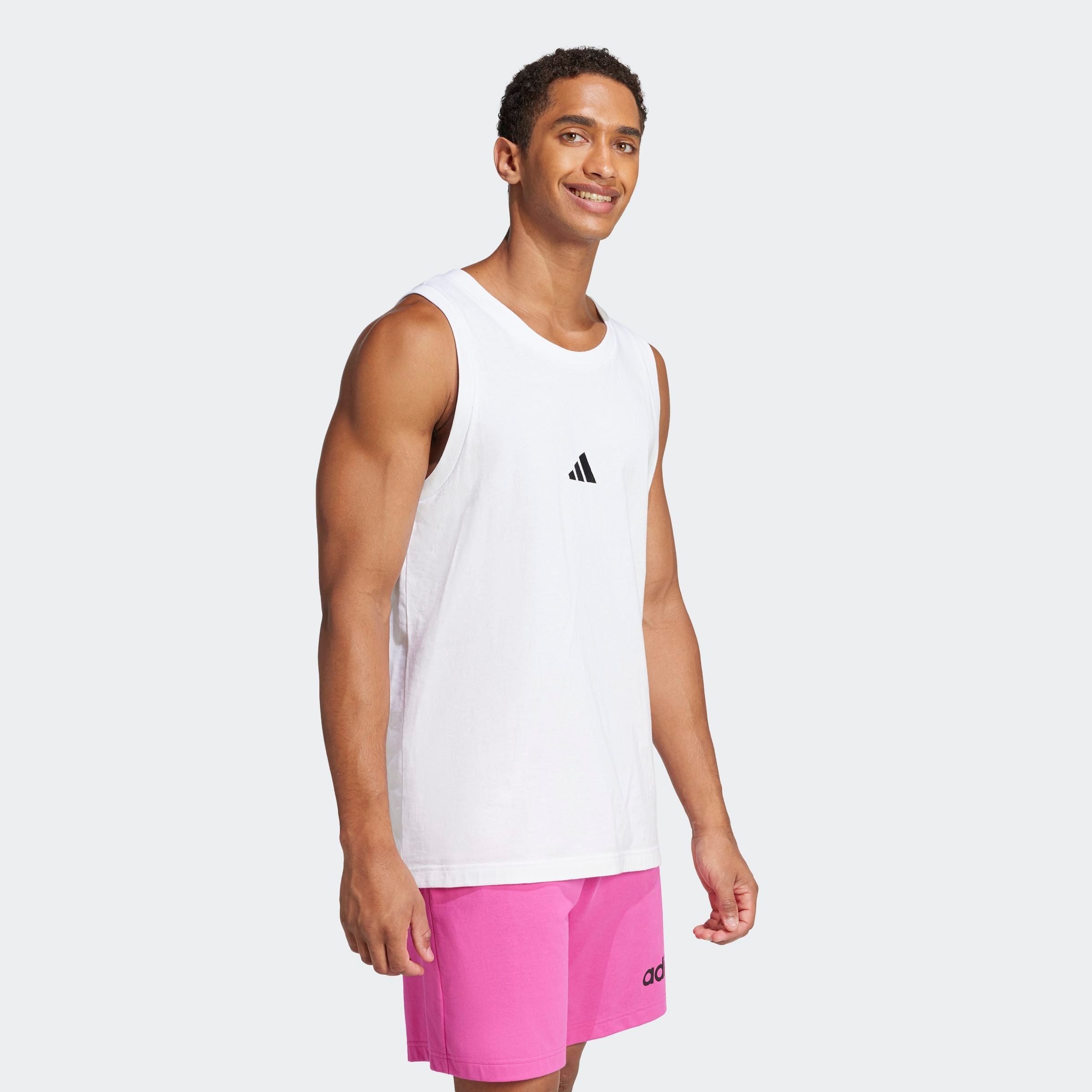 adidas Sportswear "M SL TANK" ohne Verschluss, aus Baumwolle, mit Rundhalsa günstig online kaufen