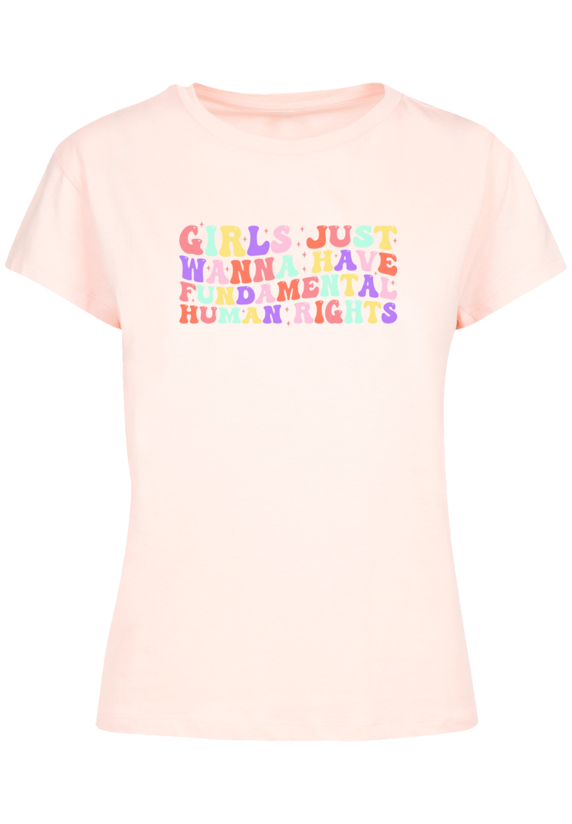 F4NT4STIC T-Shirt "Girls Just Wanna Have Fundamental Rights Frauentag", Pre günstig online kaufen