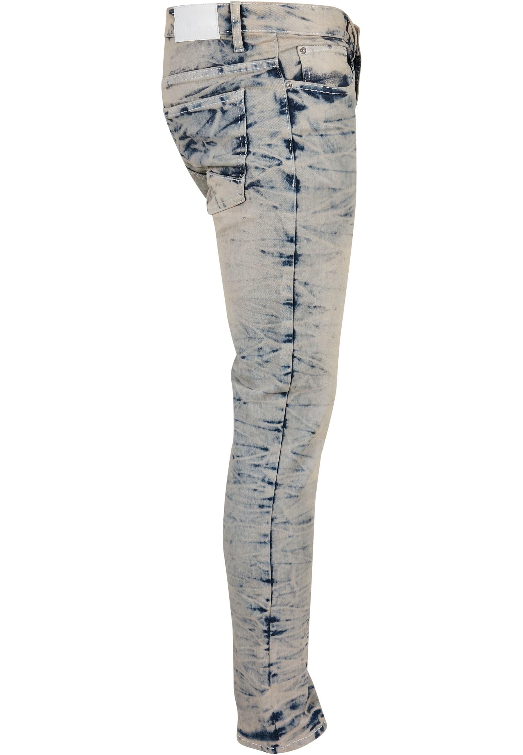 Southpole Bequeme Jeans »Southpole Herren Stretch Signature Denim«, (1 tlg.)
