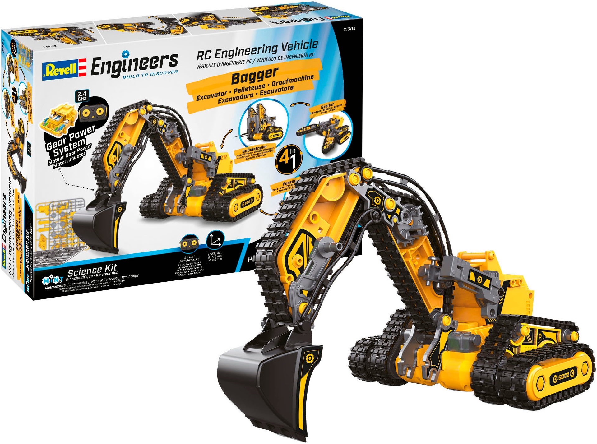 Revell® RC-Bagger »Revell Engineers, Fahrzeugtechnik,2,4 GHz«