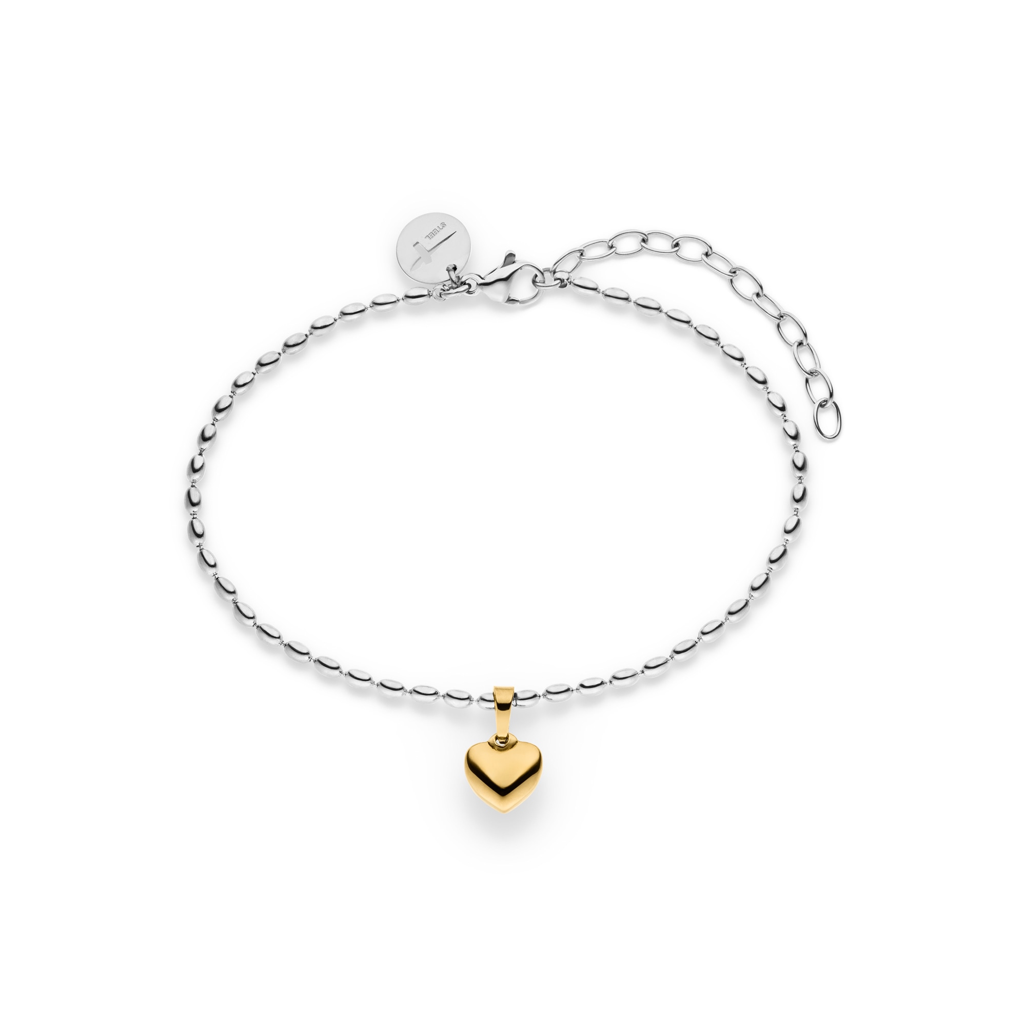 Tamaris Armband »Schmuck Geschenk Edelstahl Tiny Steel Heart, Herz«
