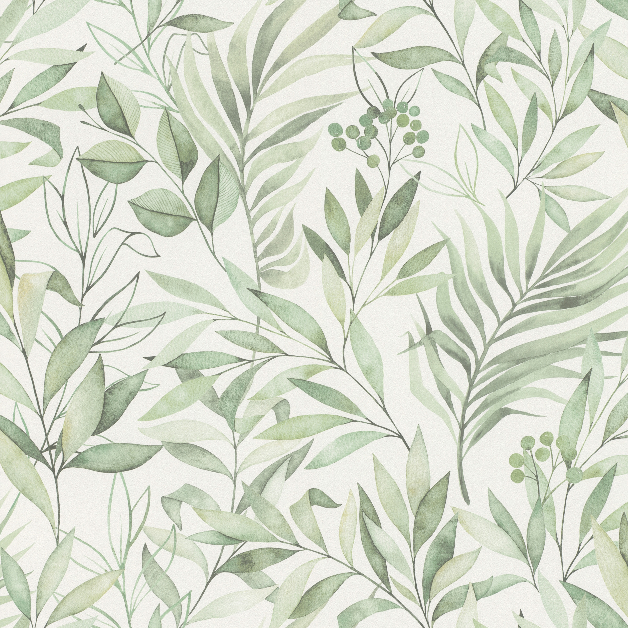 Rasch Papiertapete »mit Blättern«, botanisch, mit Pflanzen