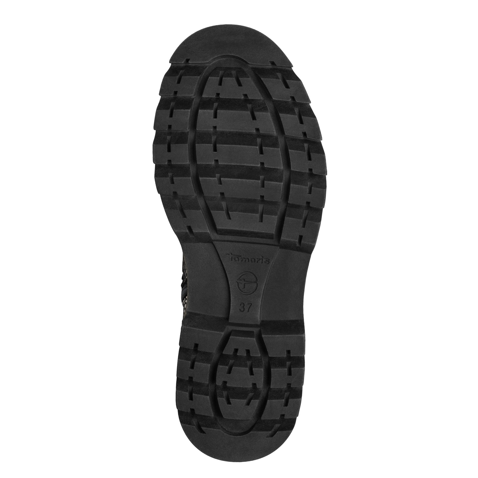 Tamaris Schnürstiefelette, Blockabsatz, Schnürboots im trendigen Snake-Look