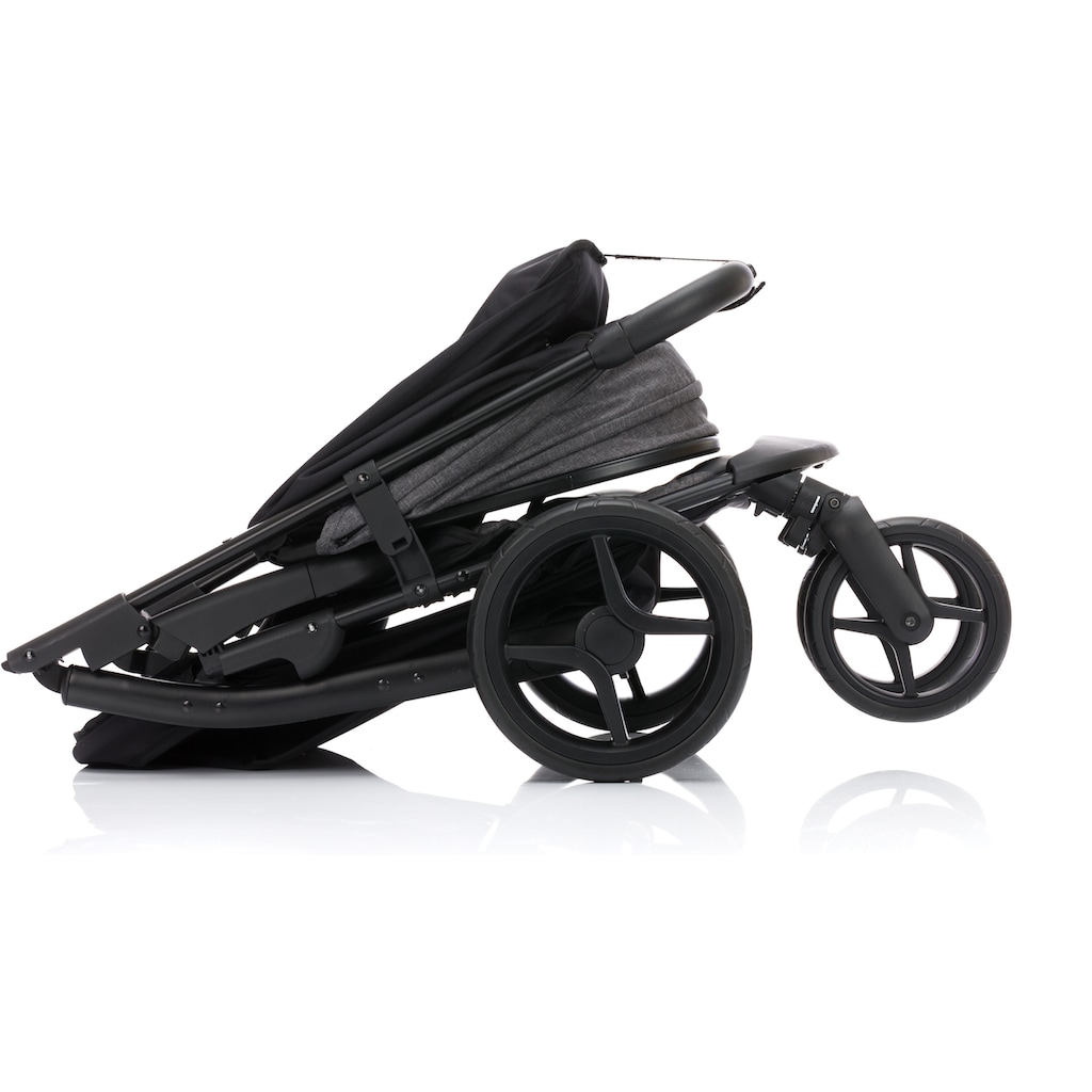 Fillikid Kinder-Buggy »Driver, dunkelgrau melange«, Kinderwagen, Sportwagen