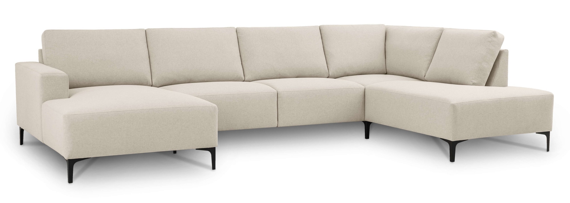 Home affaire Wohnlandschaft »Tournon«, U-Form, Breite 333 cm, Webstoff, Chenille