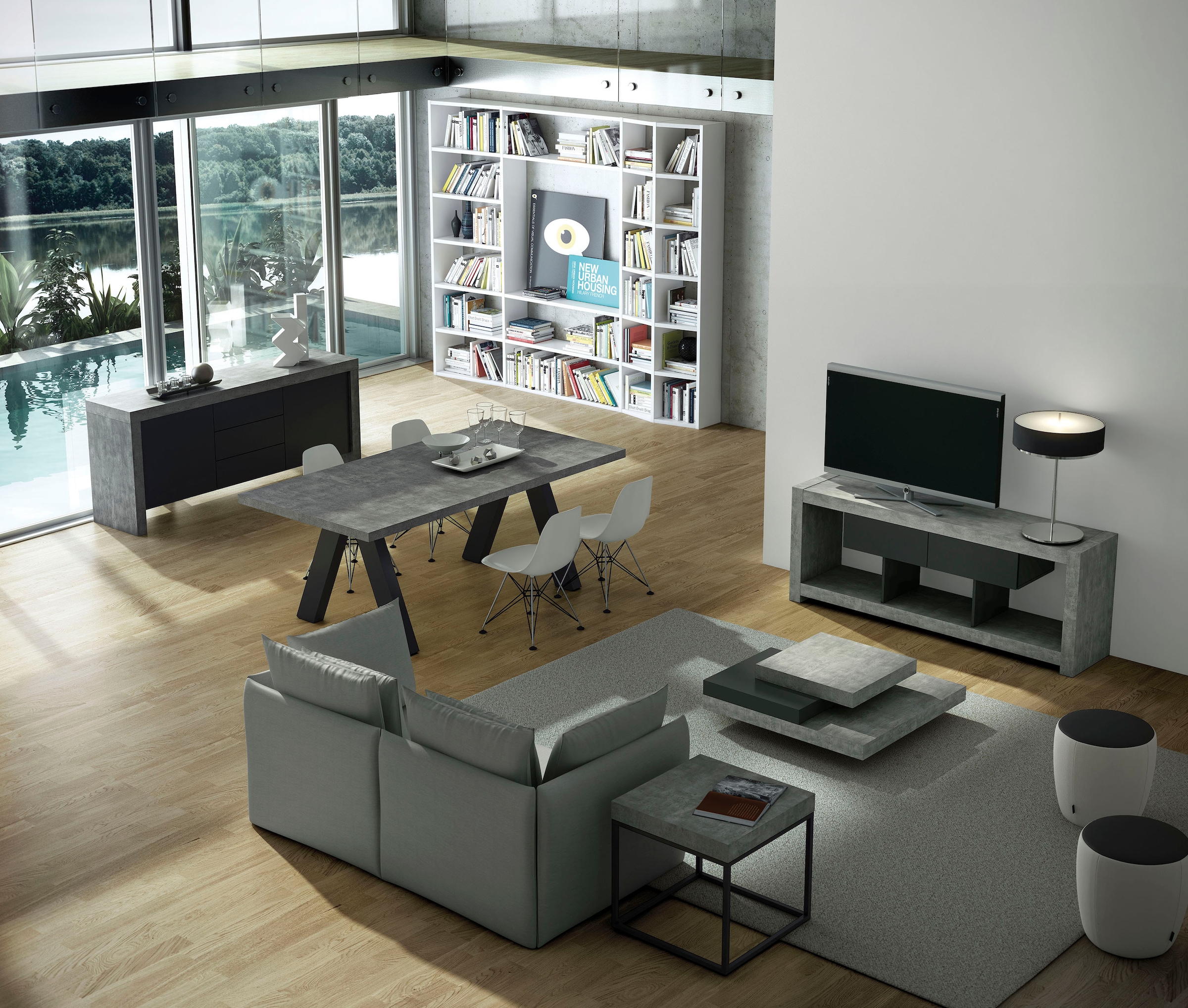 TemaHome Sideboard »Kobe«, Kommode, industrieller Look
