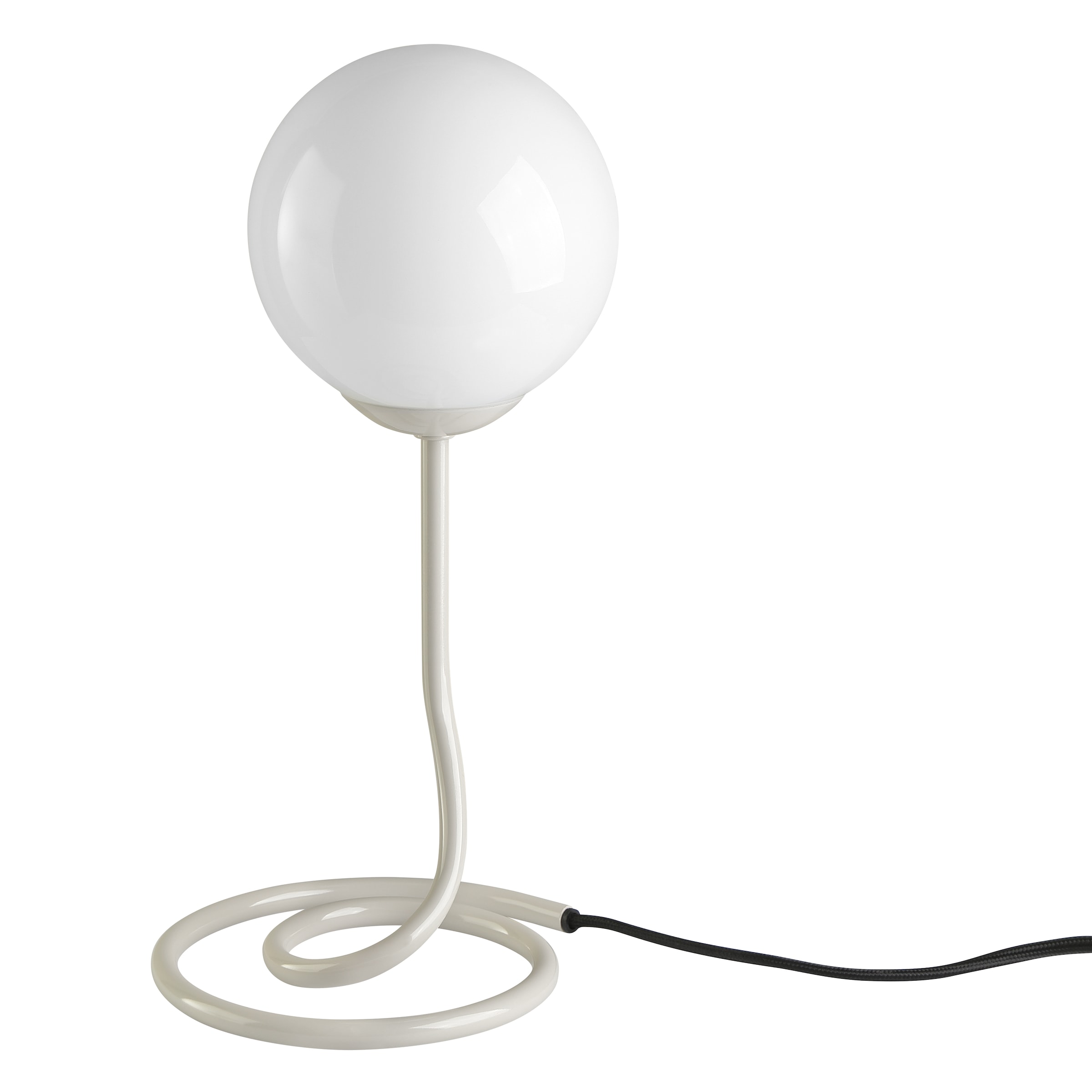 OTTO home Tischleuchte »Orrell«, Leuchtmittel G9 | ohne Leuchtmittel, Ø 15 cm, Materialmix - Metallfuß mit weißem Glasschirm