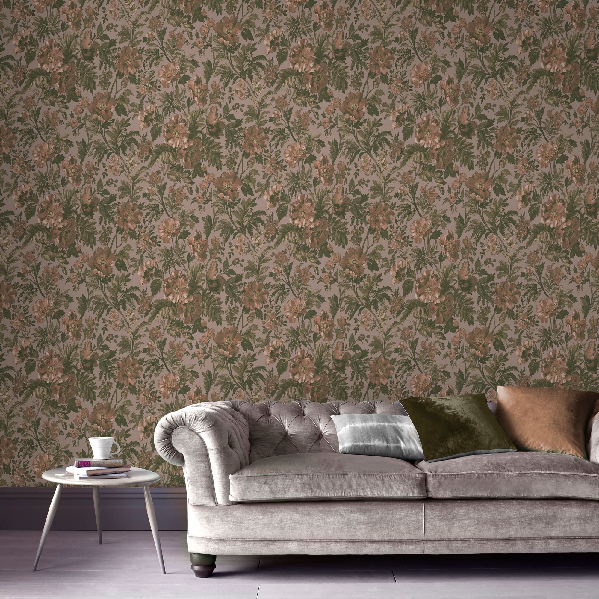 Superfresco Easy Vliestapete "Isa Blumen" geblümt geprägt 10mx52cm (ca. 5m2)