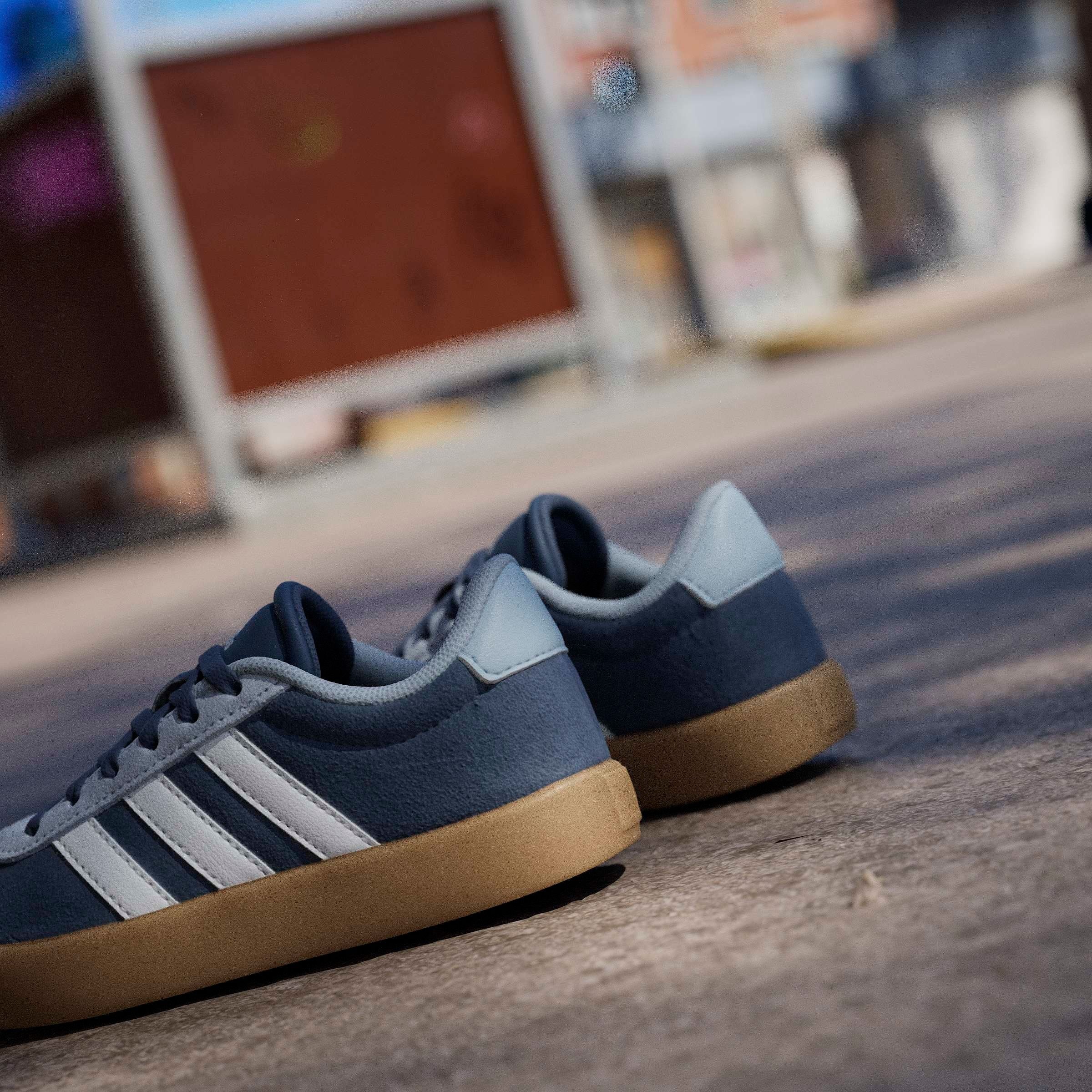 adidas Sportswear Sneaker »VL COURT 3.0 KIDS«, inspiriert vom Design des adidas samba