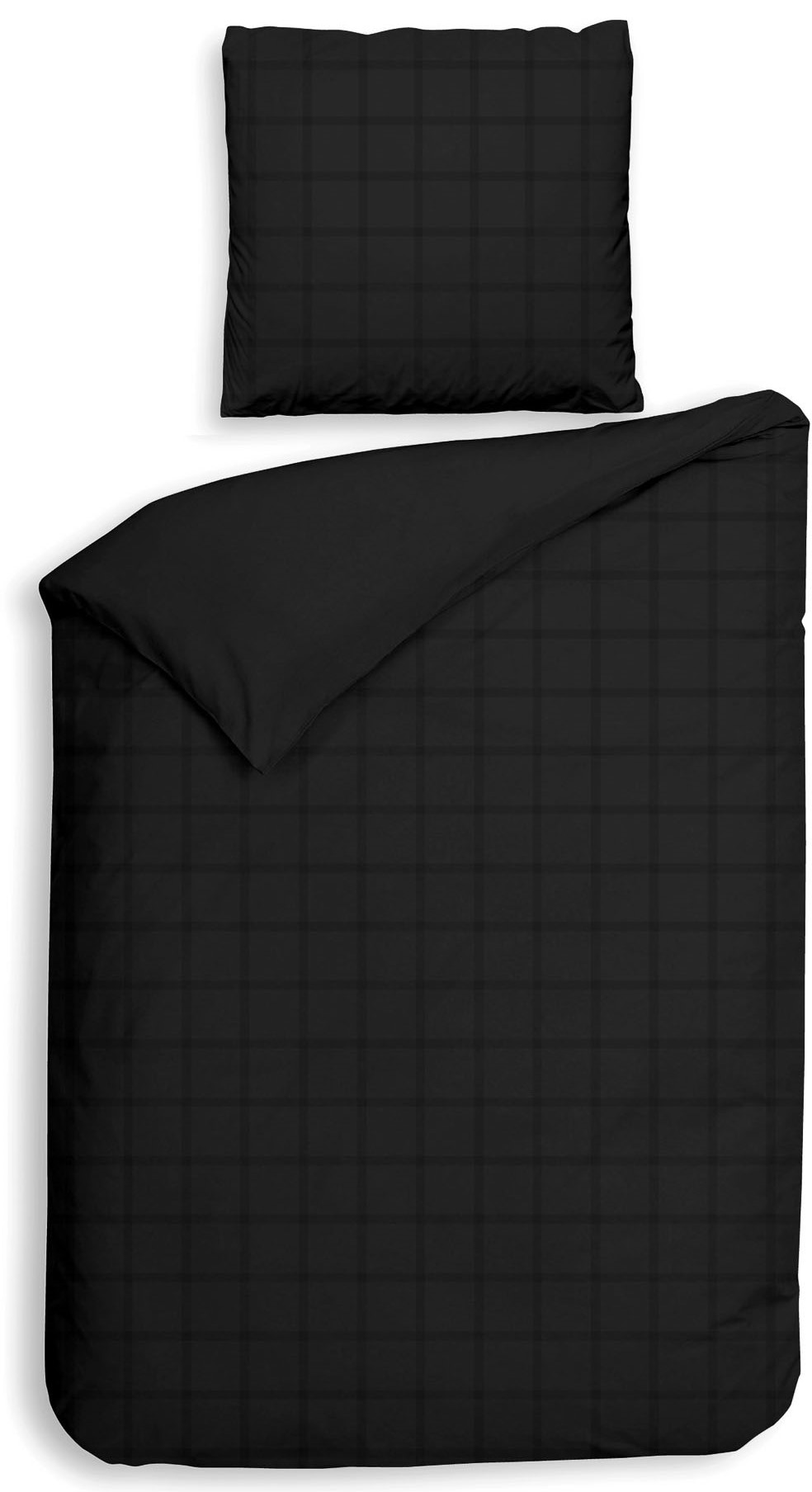 Heckett & Lane Wendebettwäsche "Diamante" 2 Stk. tlg. kariert, hochwertiges günstig online kaufen