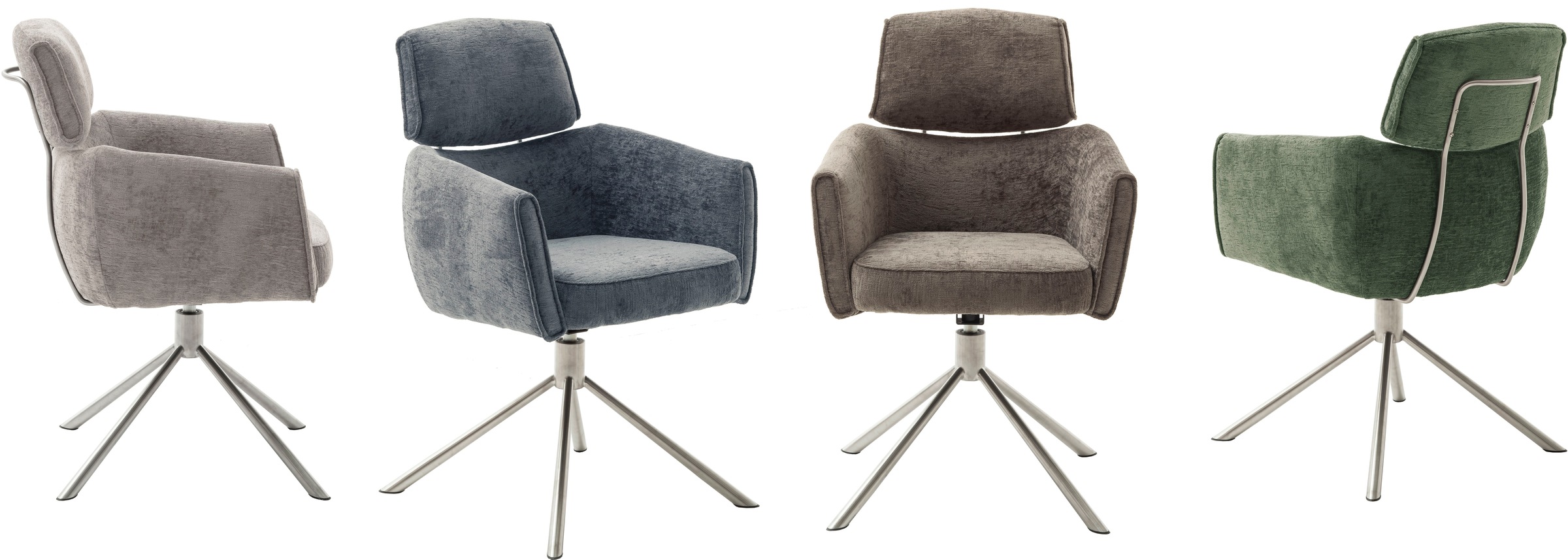 MCA furniture Esszimmerstuhl "QUEBEC" (Set) 2 Stk.(2er-Set), 360 drehbar, T günstig online kaufen