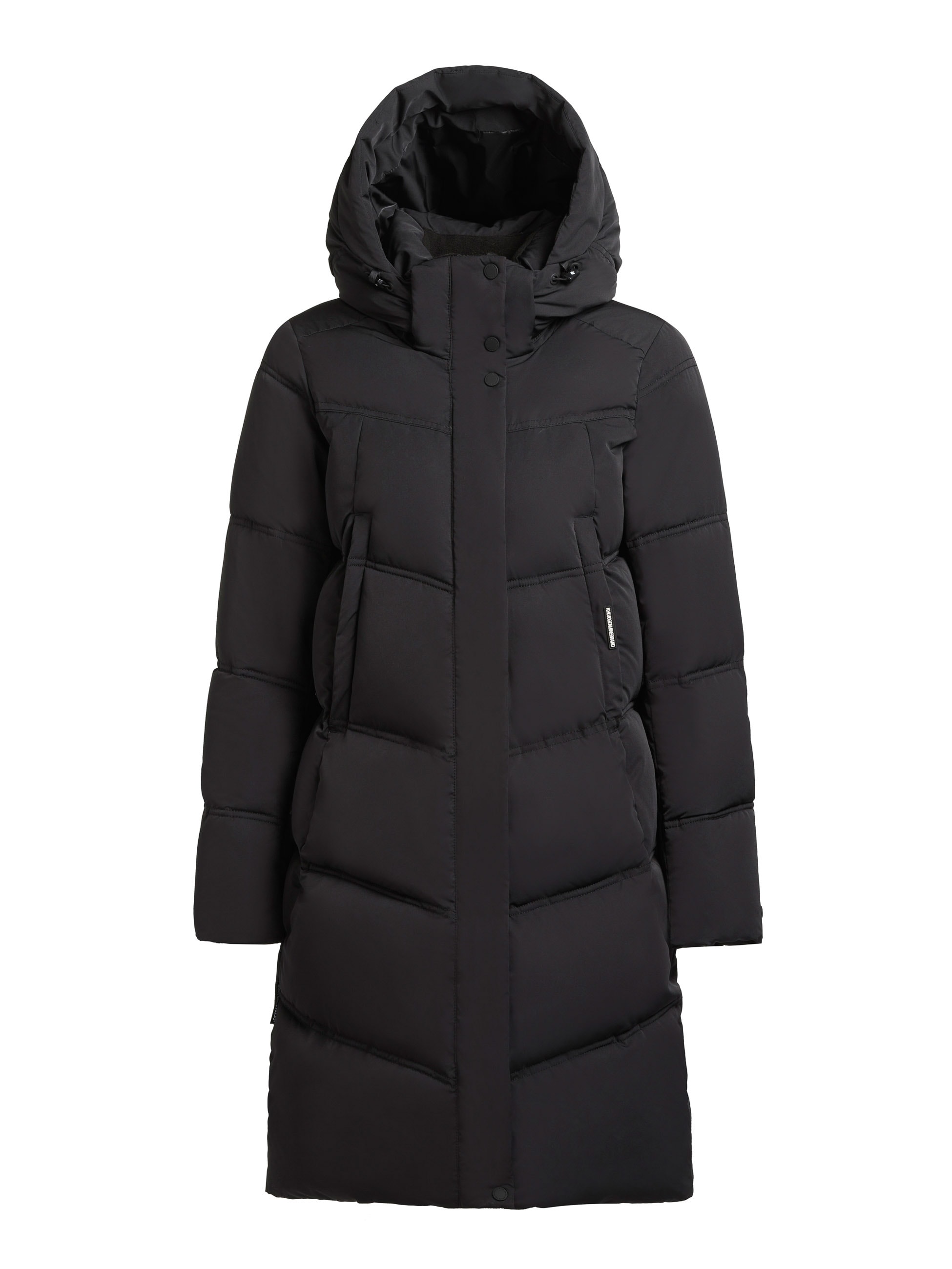 khujo Steppmantel »GRAYA2« Windschutzblende mit Magnetverschluss