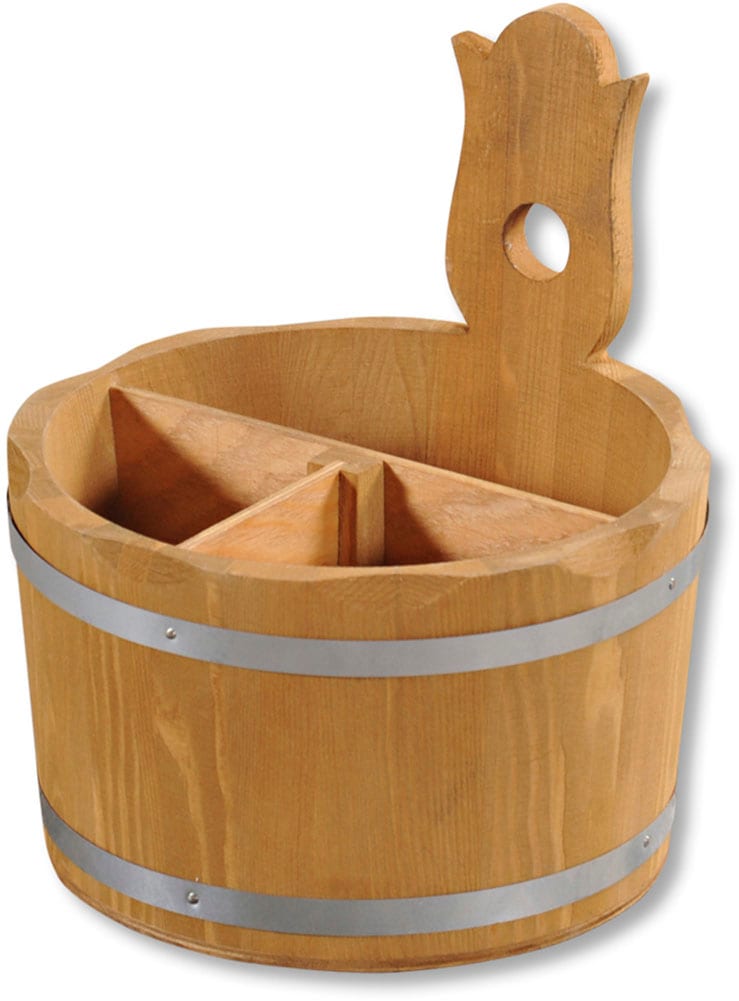 KESPER Besteckträger "Besteckbehälter, Kiefer, FSC" mit 3-fach Einteilung günstig online kaufen