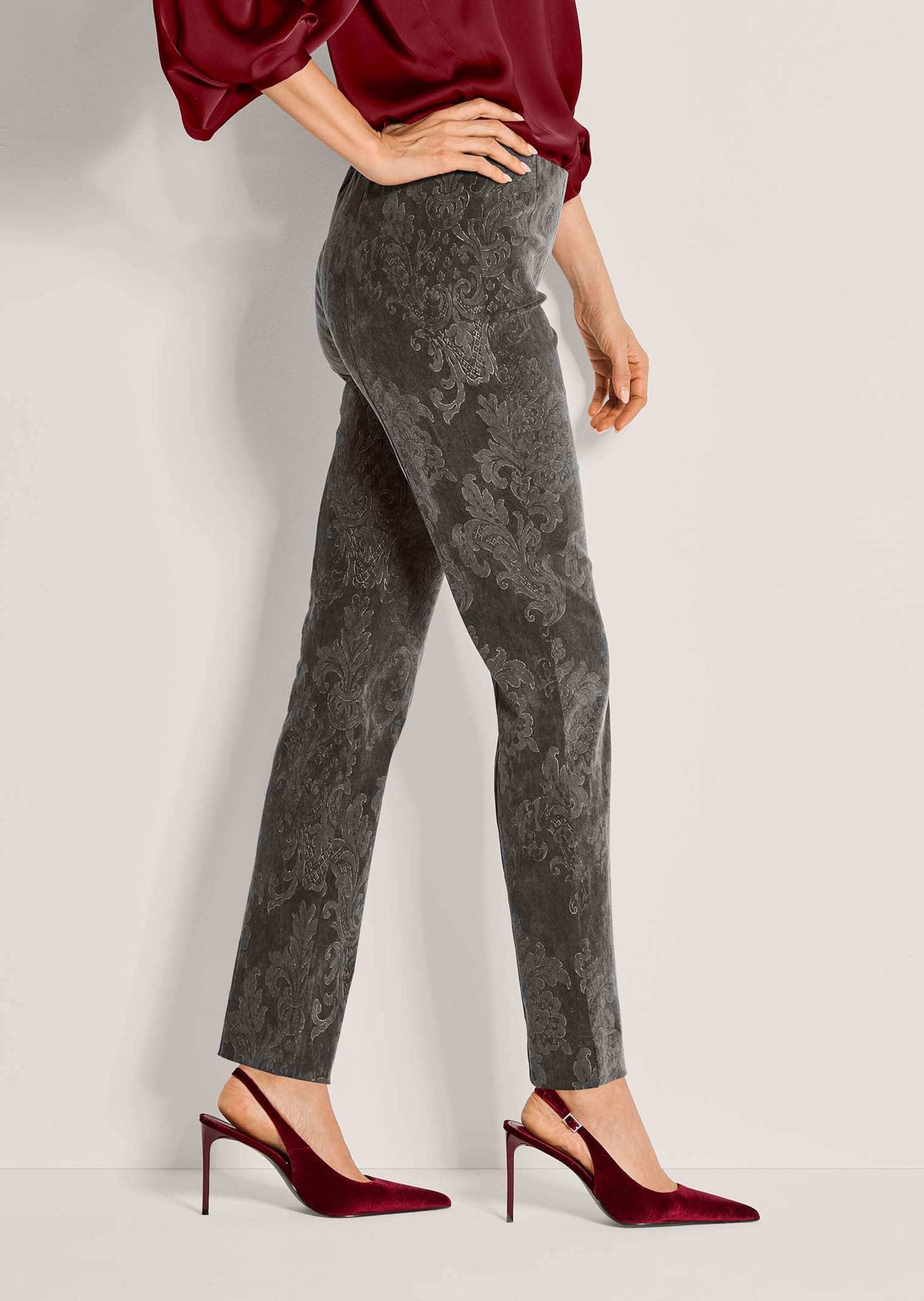MADELEINE Leggings »Schlupfhose Komfortable Damenhose mit Allover-Print«