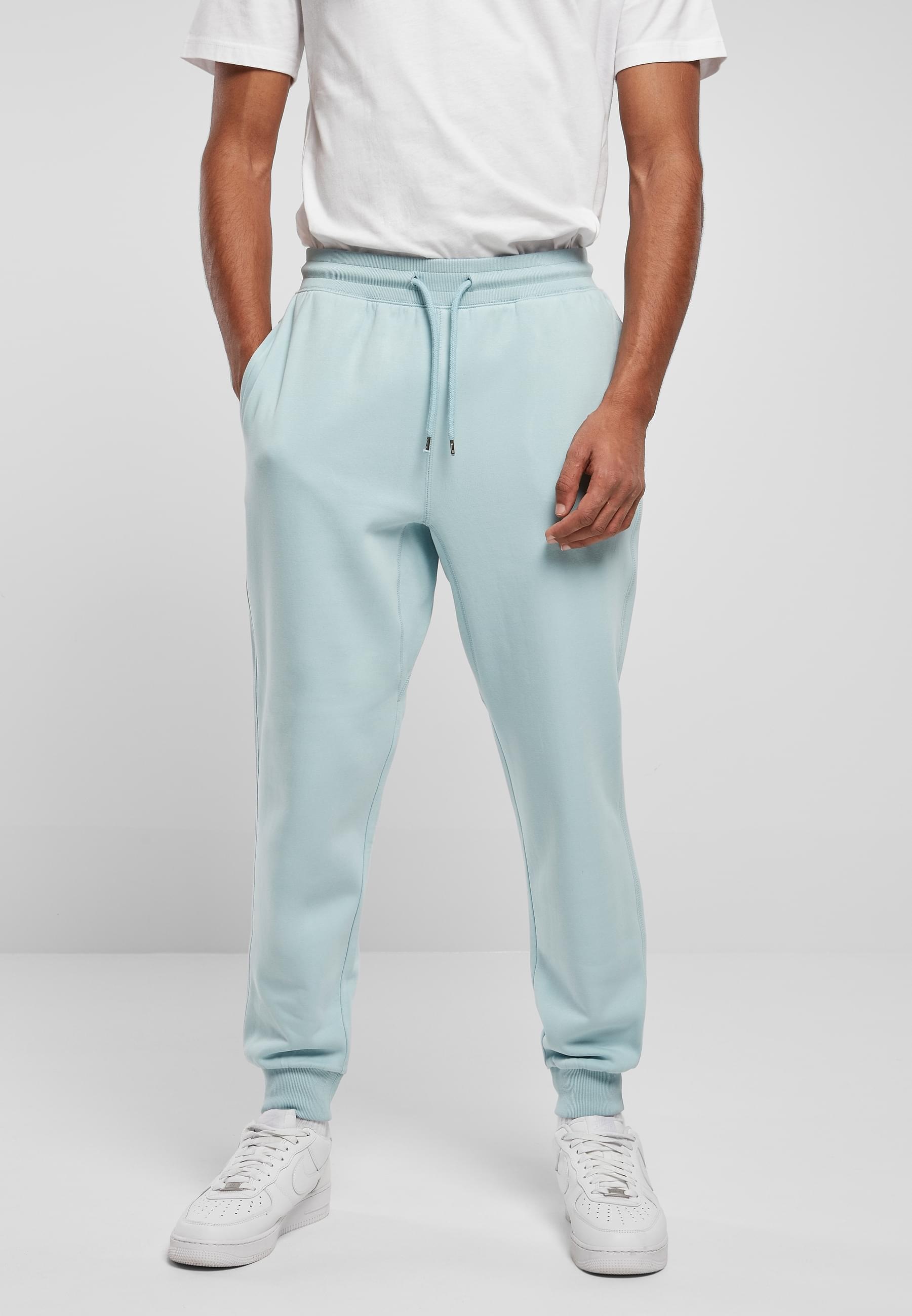 URBAN CLASSICS Stoffhose »Urban Classics Herren Basic Sweatpants«, (1 tlg.)