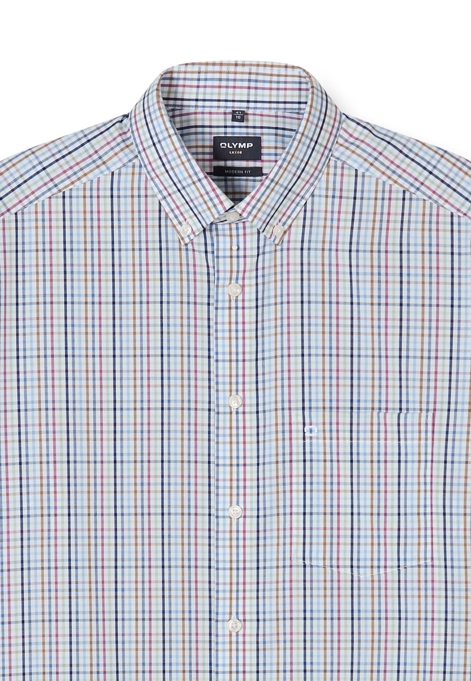 OLYMP Businesshemd »OLYMP Luxor, modern fit, Button-down«