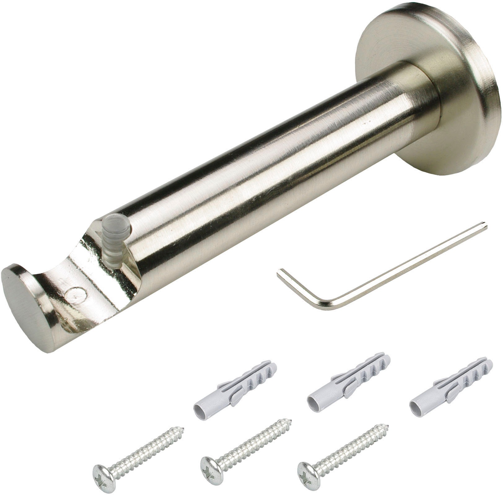 Liedeco Gardinenstangenhalter "Träger, Auflageträger 1-läufig "France" - 1 günstig online kaufen