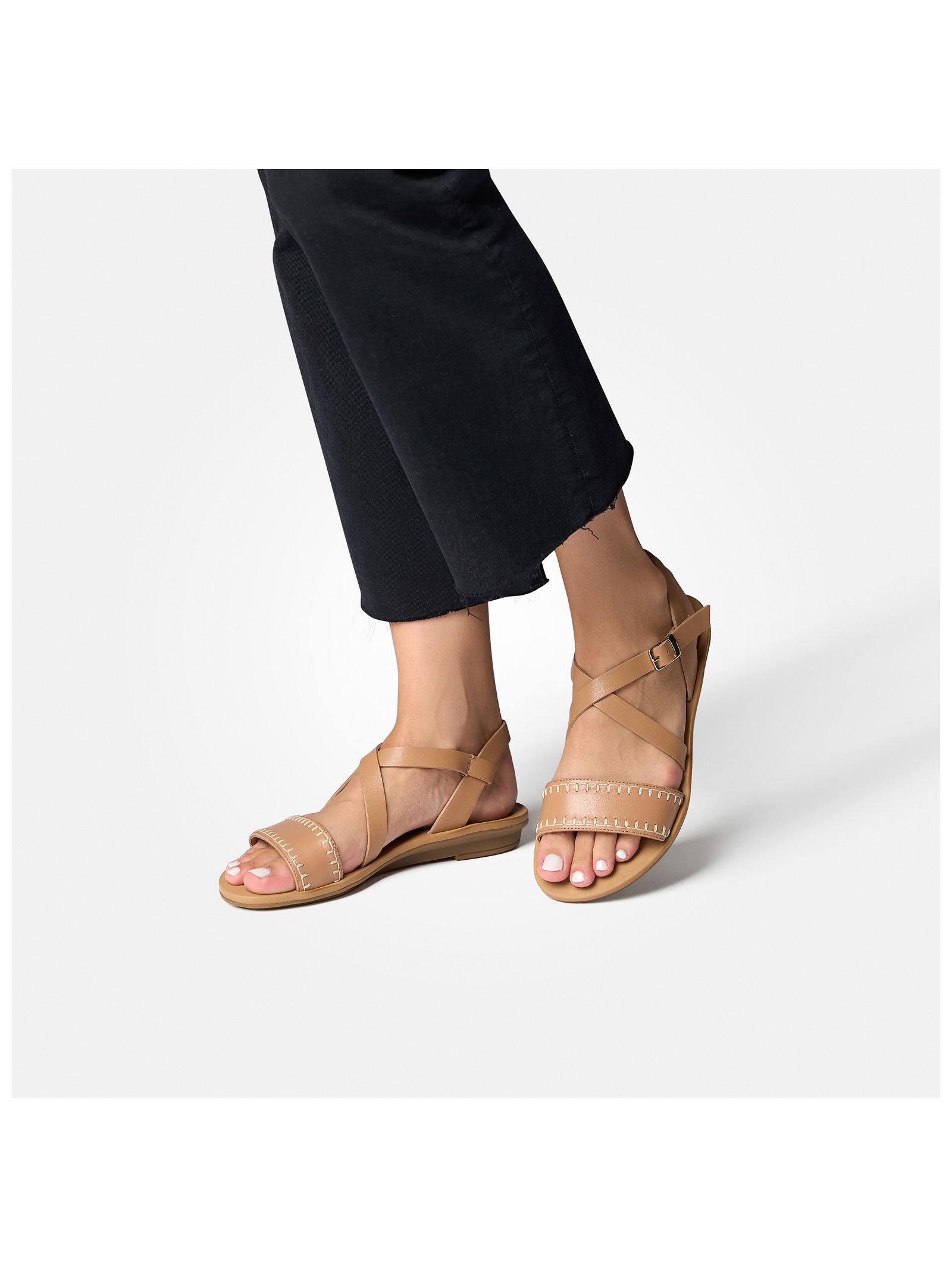 Thumbnail - Paul Green Riemchensandale "Paul Green Sandalen Glattleder"