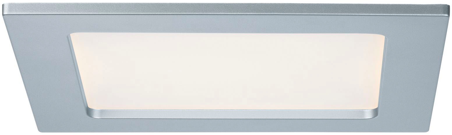 Paulmann LED Panel »LED Einbaupanel eckig 165x165mm 12 W, 2.700K«, 1 flammig, LED Einbaupanel eckig 165x165mm 12W