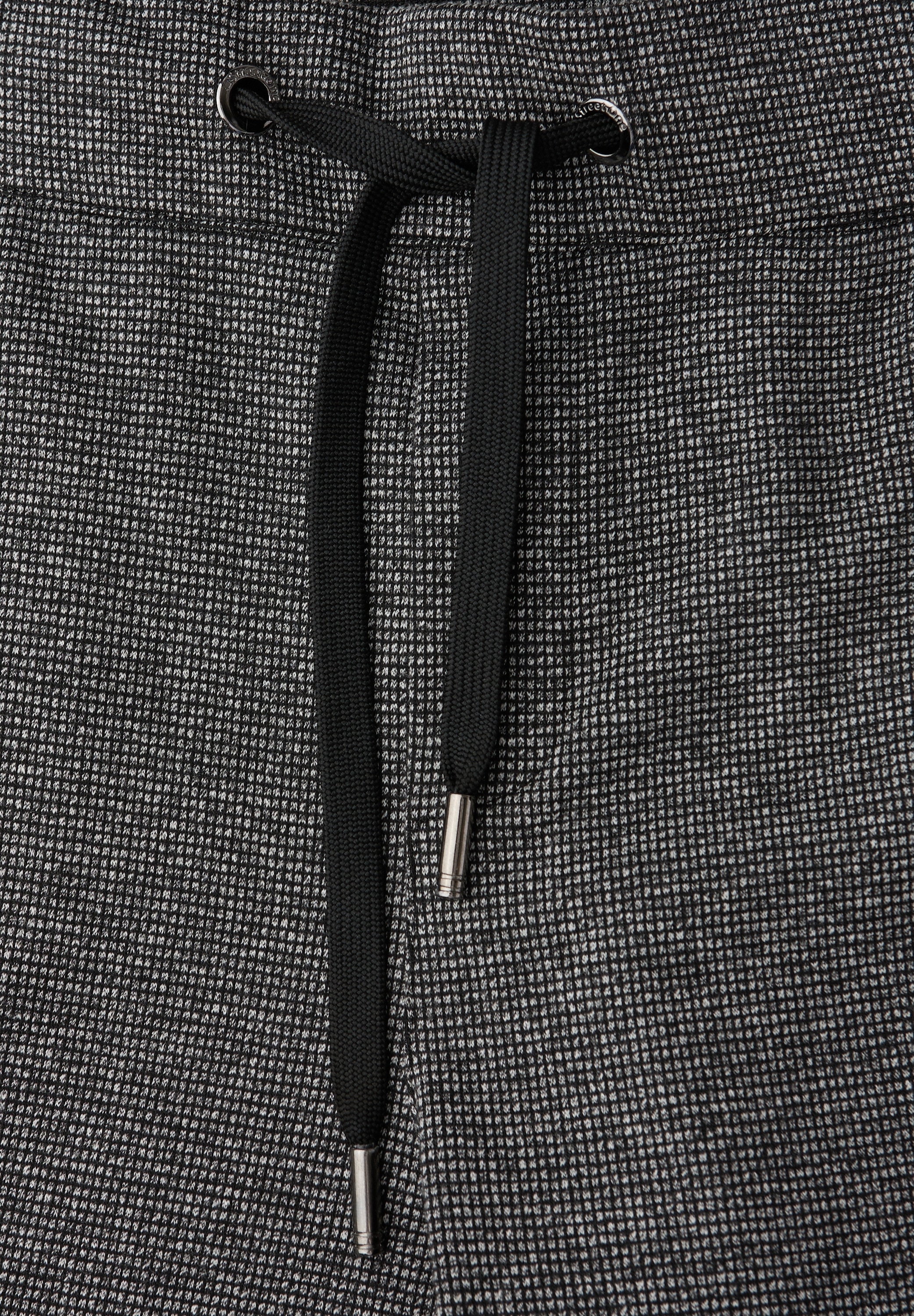 STREET ONE Cargohose  mit Elastikbund und Tunnelzugbändchen