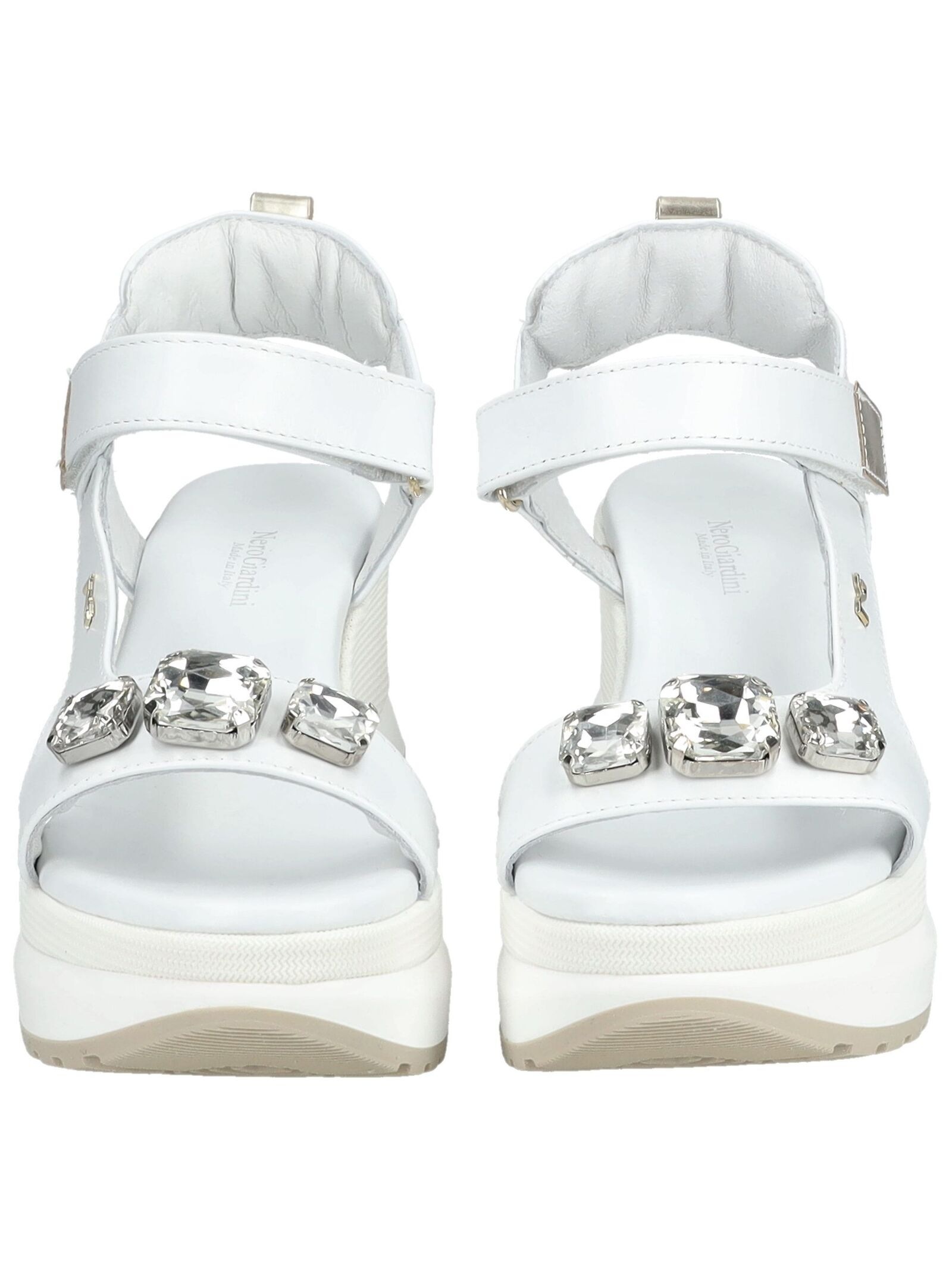 Nero Giardini Keilsandalette »Nero Giardini Sandalen Leder/Textil«