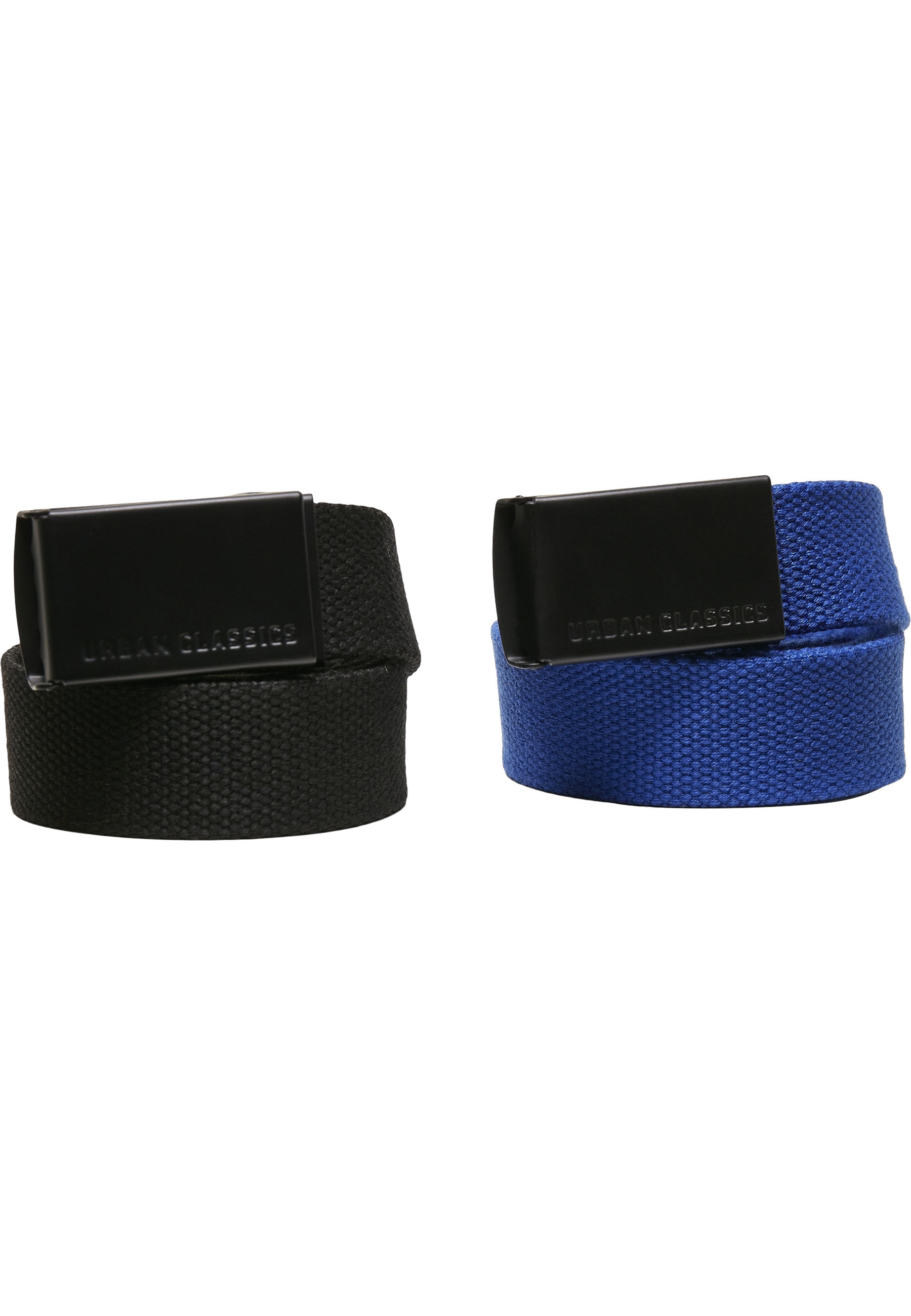 URBAN CLASSICS Hüftgürtel "Urban Classics Unisex Canvas Belt Kids 2-Pack"