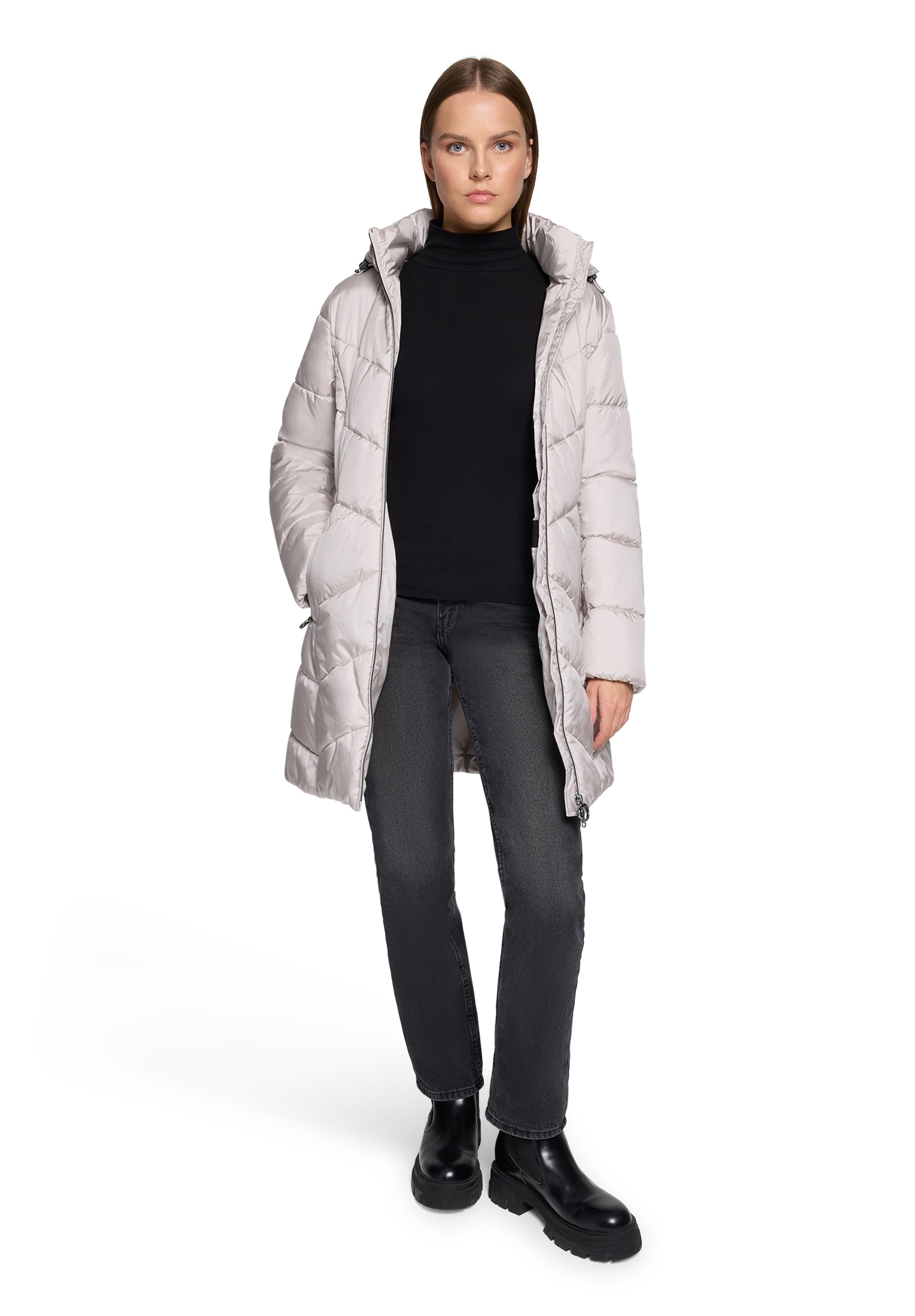 Betty Barclay Outdoorjacke »Damen mit abnehmbarer Kapuze« mit Kapuze