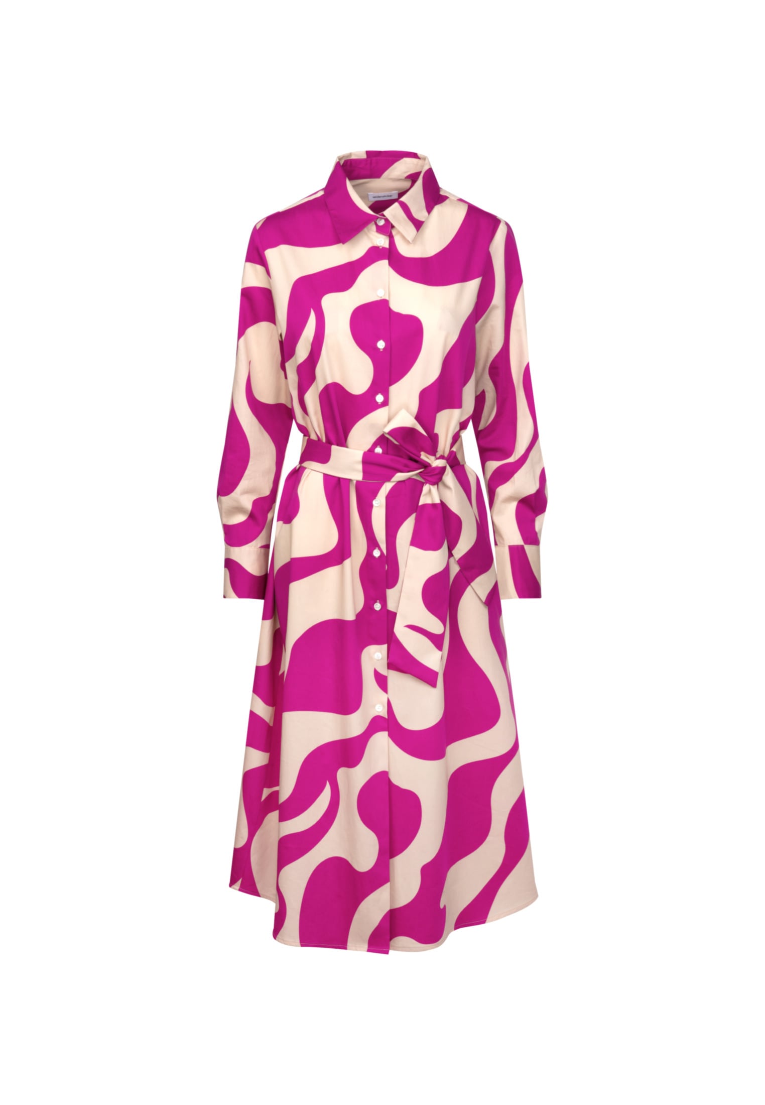 seidensticker Sommerkleid »Schwarze Rose«, Kragen Druck