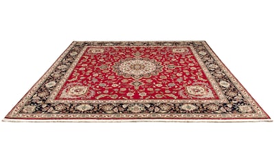 Orientteppich »Perser - Täbriz - Royal quadratisch - 254 x 254 cm - rot«, quadratisch