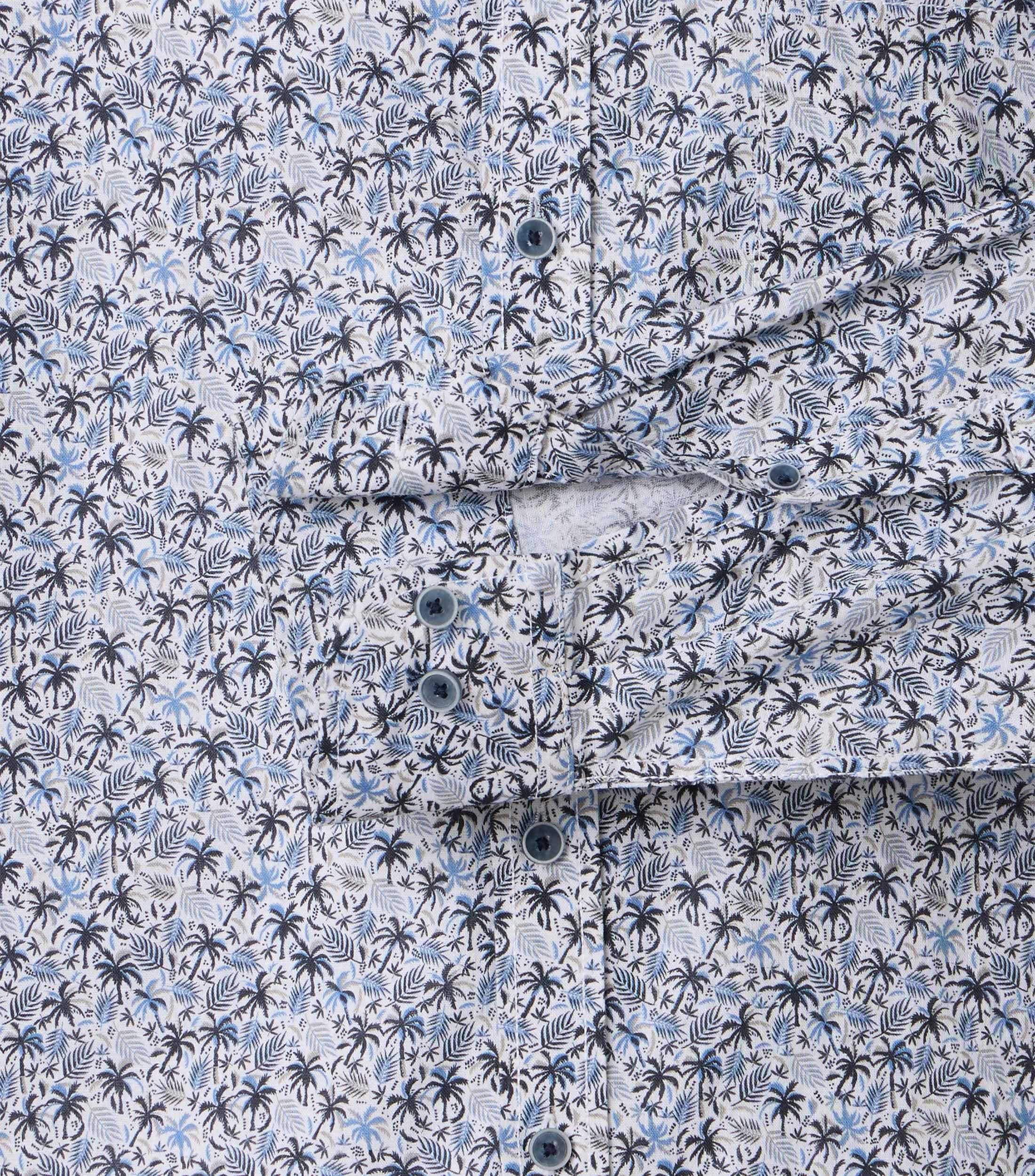 CASAMODA Leinenhemd »CASAMODA Leinenhemd Print«