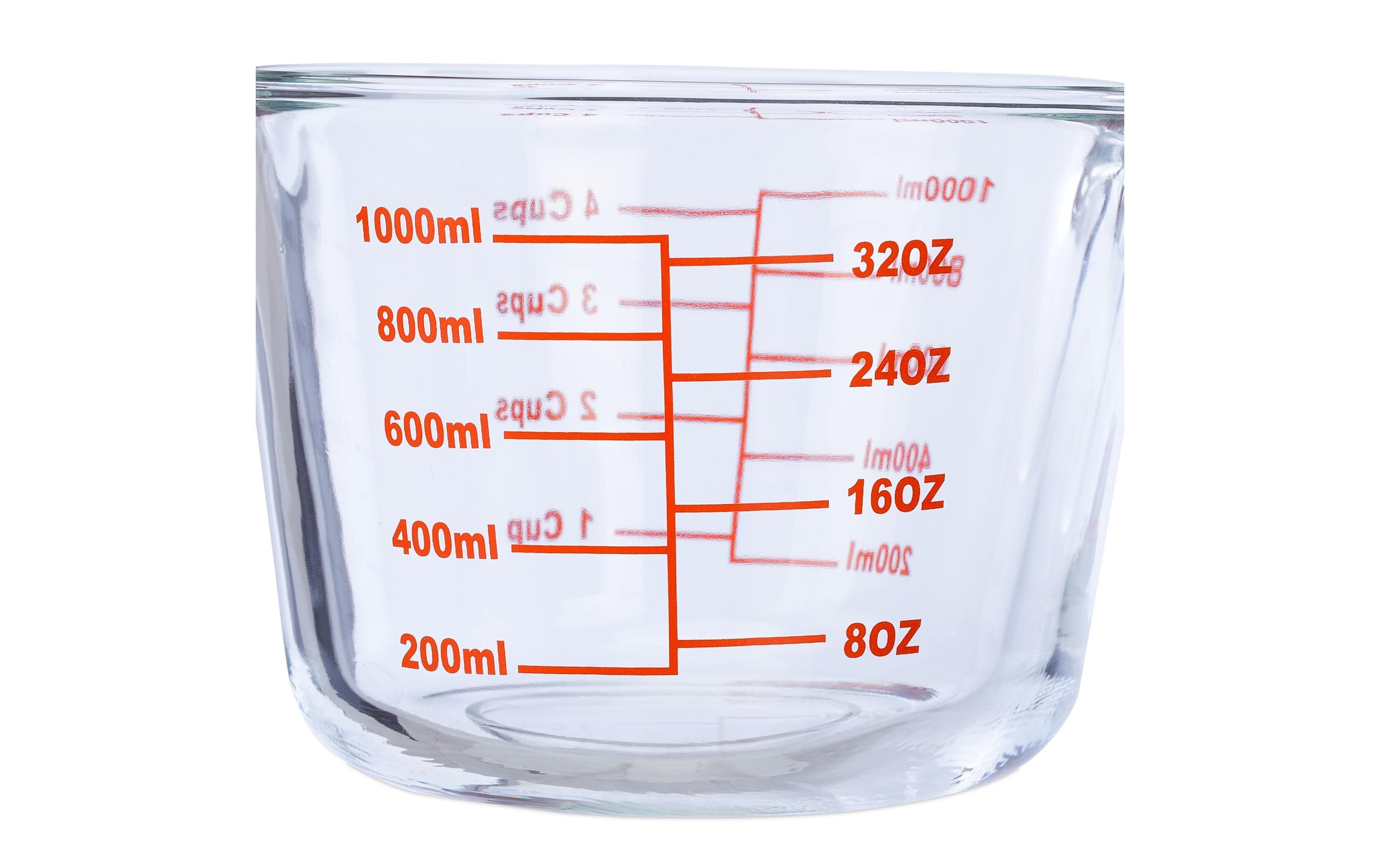 relaxdays Messbecher »1 l« Glas 1 Stk. tlg.