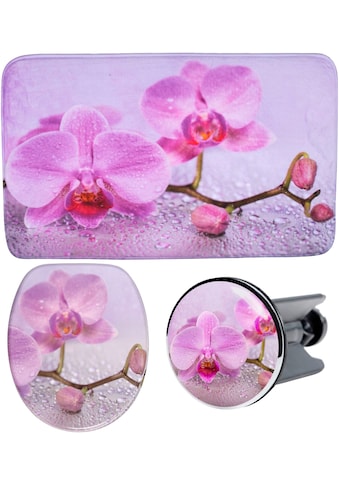 Badaccessoire-Set »Blooming«, (Komplett-Set, 3 tlg.)