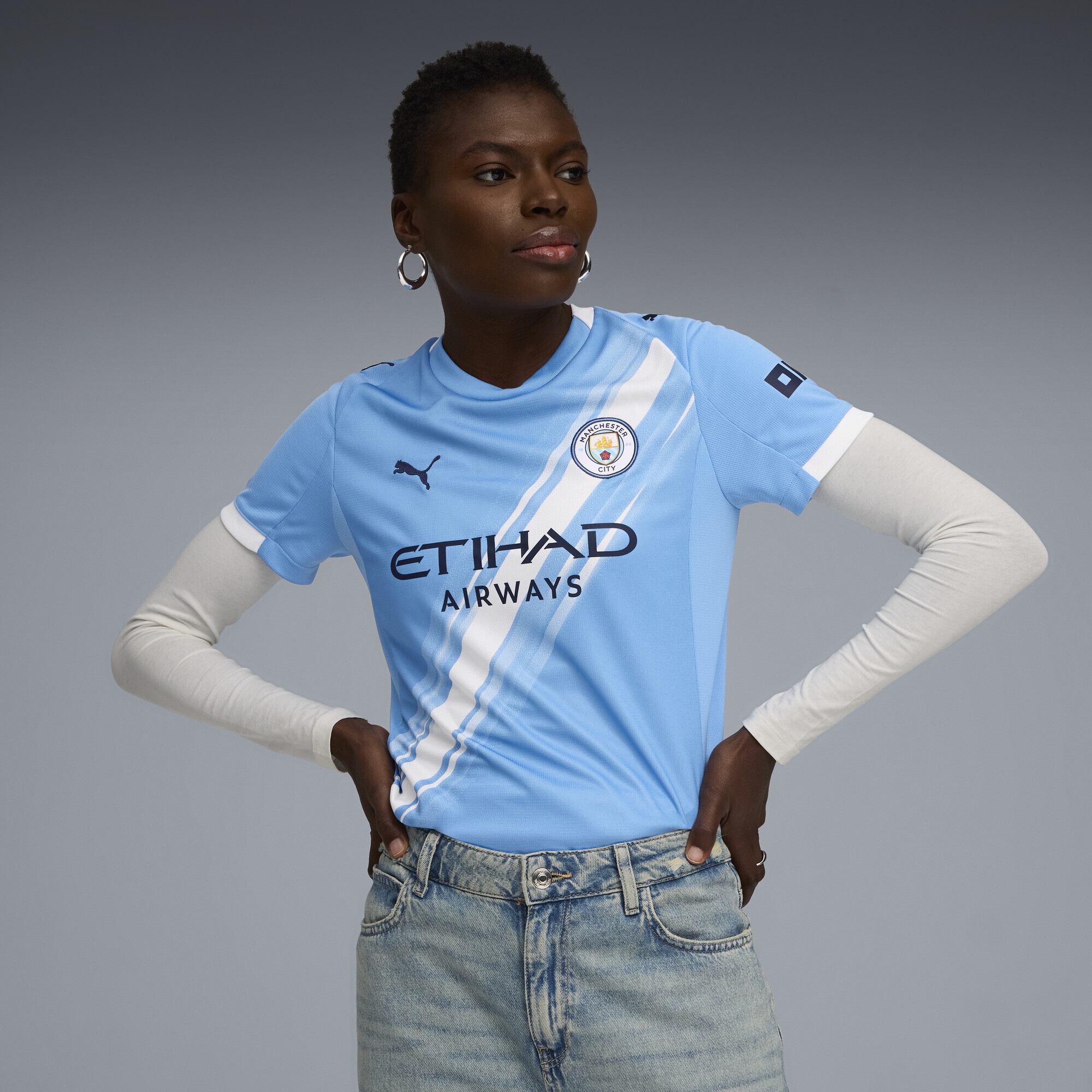 PUMA Trainingsshirt "Manchester City 25/26 Heimtrikot Damen" günstig online kaufen