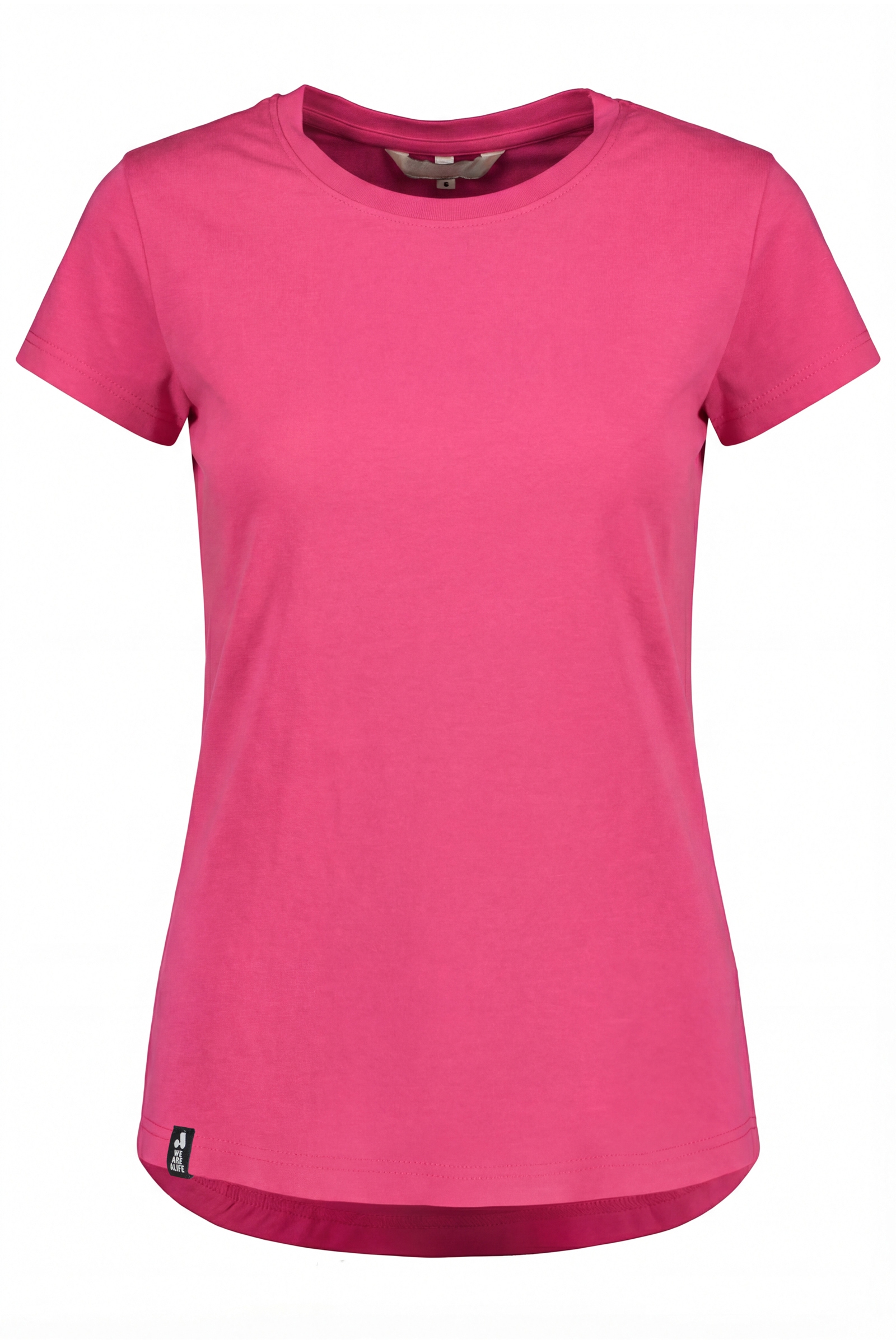 Alife & Kickin Rundhalsshirt leichtes T-Shirt mit Rundhals aus weichem Materialmix
