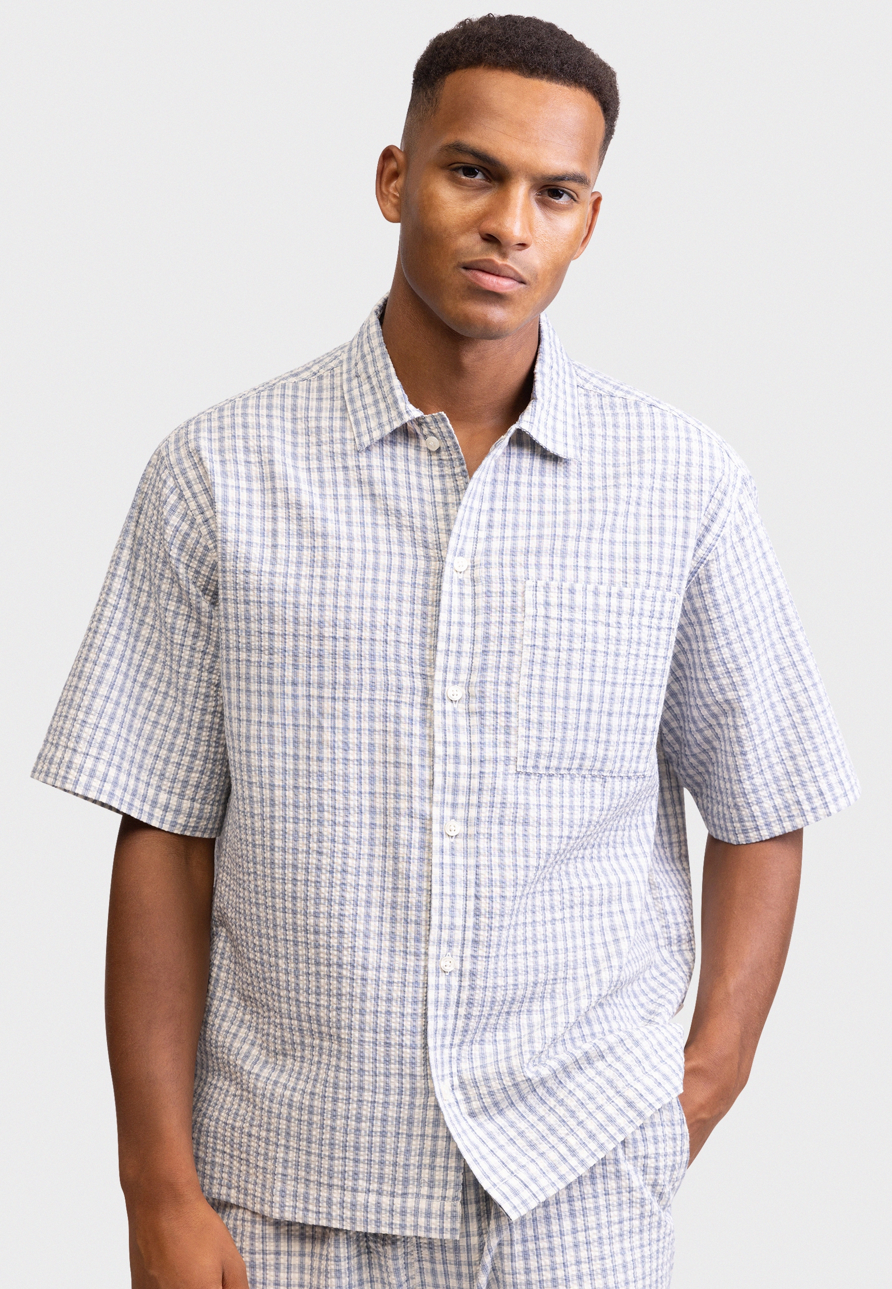 REDEFINED REBEL Kurzarmhemd »Redefined Rebel Shirt RRRowdy Shirt OVERSIZED FIT«