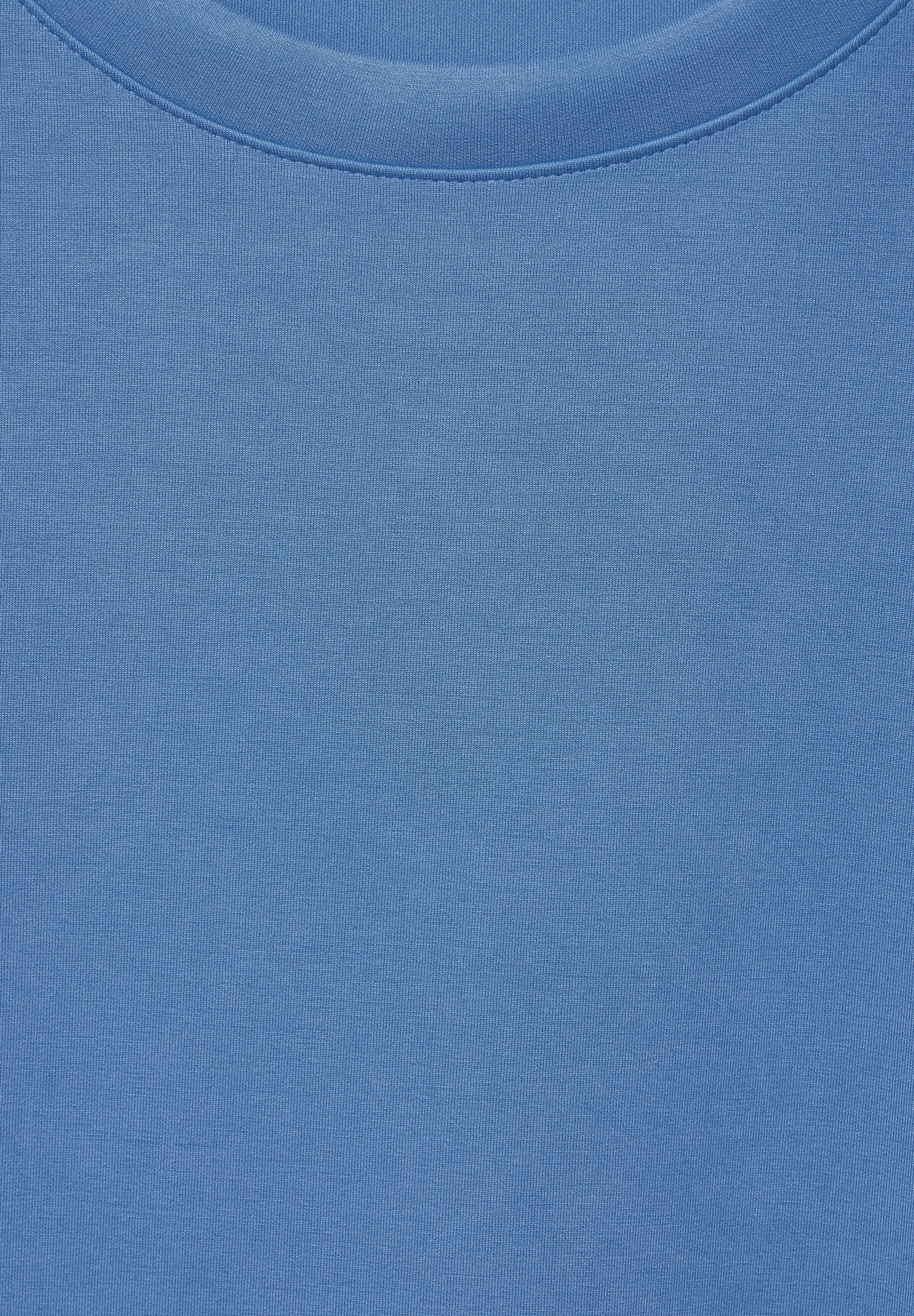 STREET ONE T-Shirt, aus softem Materialmix