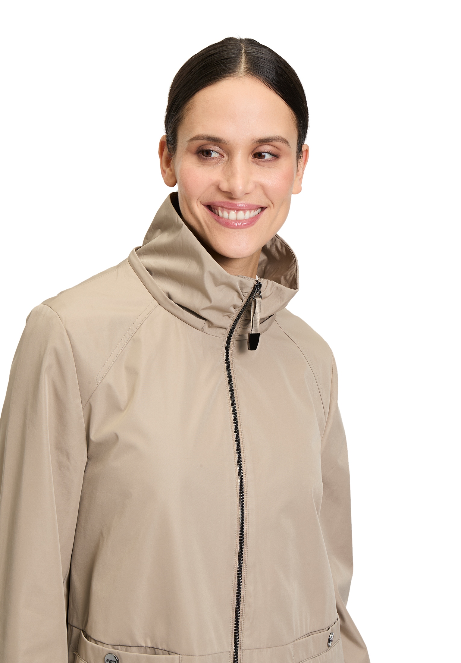 Betty Barclay Outdoorjacke »Betty Barclay Damen Outdoorjacke mit abnehmbarer Kapuze«, mit Kapuze