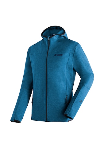 Fleecejacke »Fave M«, Herren Fleece mit verstellbarer Kapuze, atmungsaktiver Zip-Hoodie