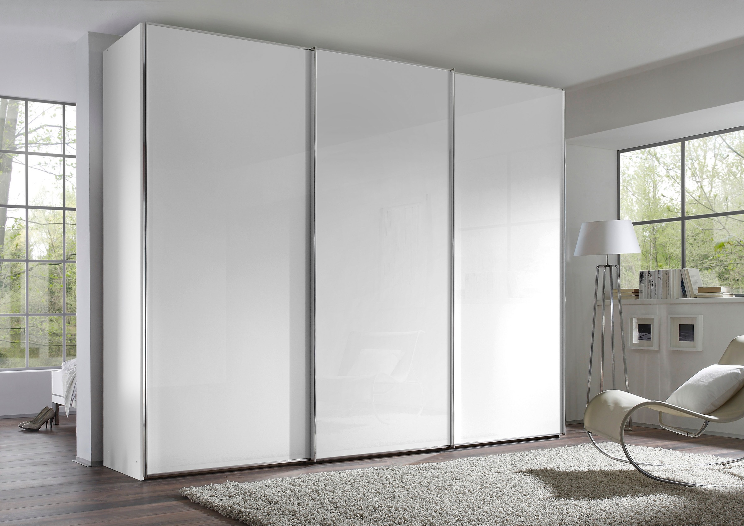 STAUD Schwebetürenschrank »Sinfonie Plus, edles Design in hochwertiger Qualität, Made in Germany«, Mit vier verschiedenen Ausstattungsvarianten