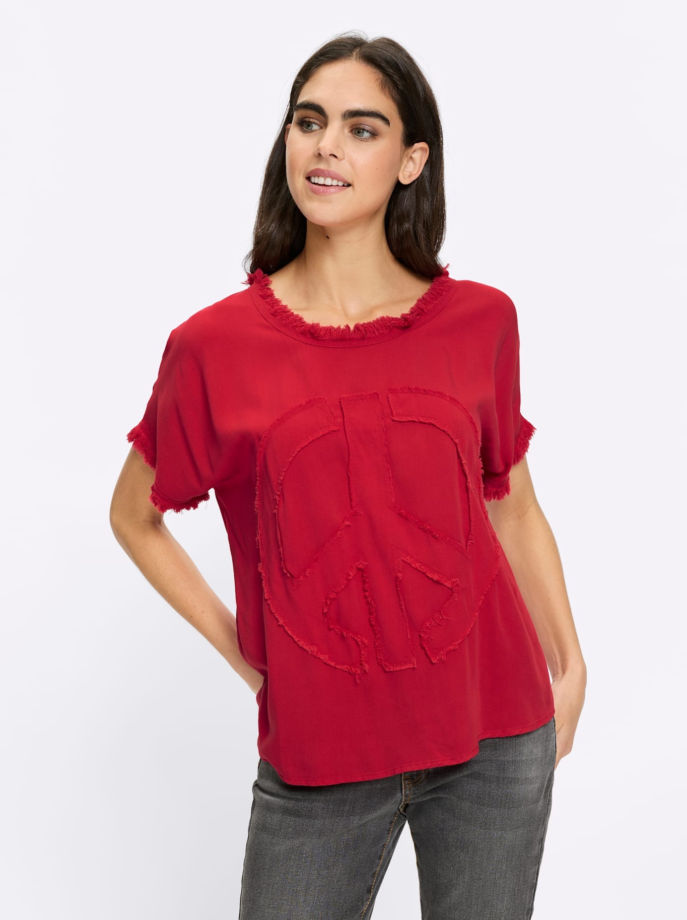 heine Kurzarmbluse günstig online kaufen