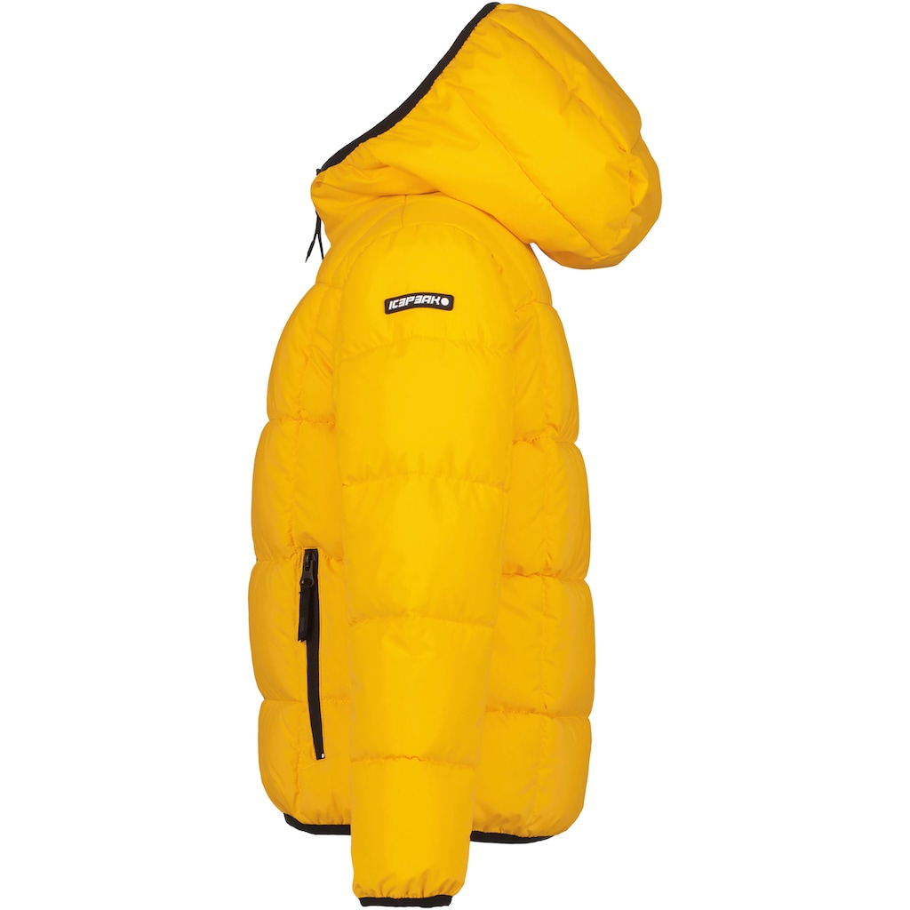 Icepeak Steppjacke »PASCO - für Kinder«, mit Kapuze, Winddicht & Wasserabweisend & Wärmend