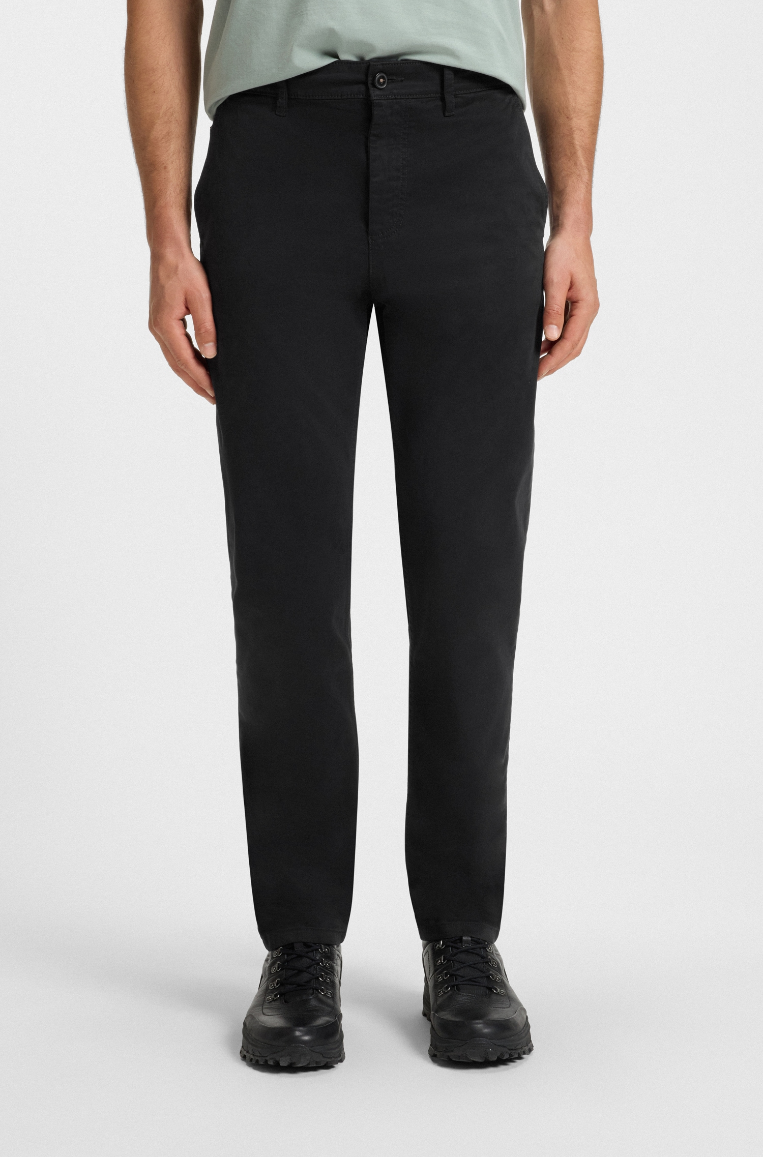 BOSS ORANGE Chinohose "tapered" mit BOSS Logo hinten günstig online kaufen
