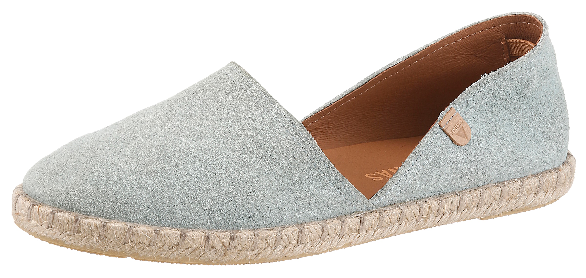VERBENAS Espadrille Strandschuh, Sommerschuh, Loafer aus Veloursleder günstig online kaufen