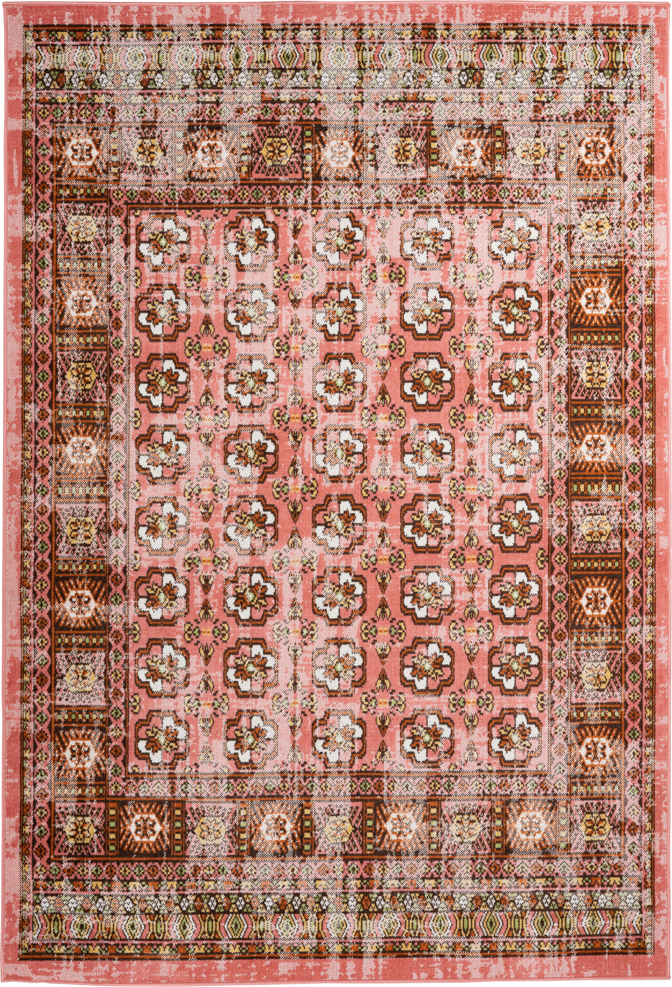 me gusta Teppich »Ariya 625«, rechteckig, 6 mm Höhe, Flachflor, gekettelt, Wohnzimmer