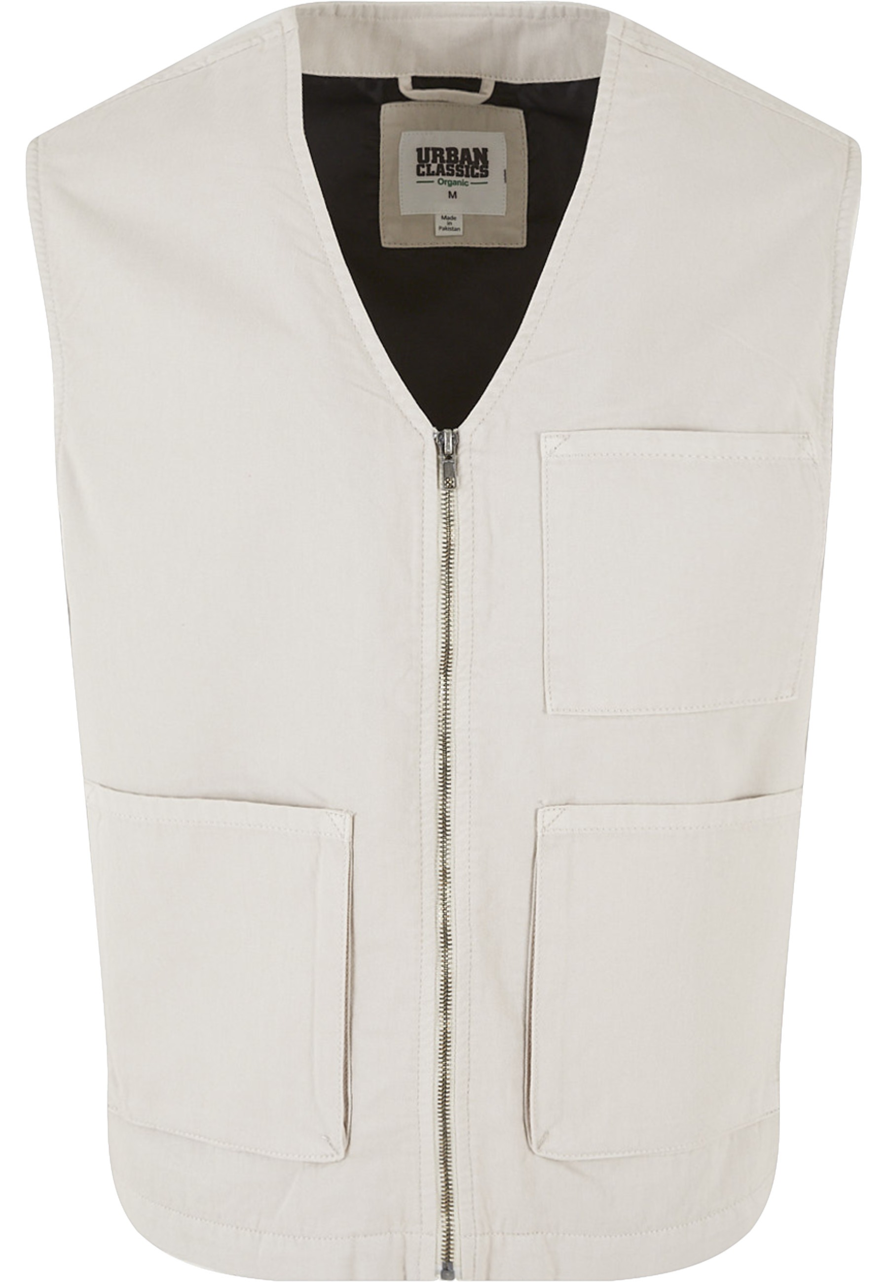 URBAN CLASSICS Steppweste "Urban Classics Herren Organic Cotton Vest" 1 Stk.