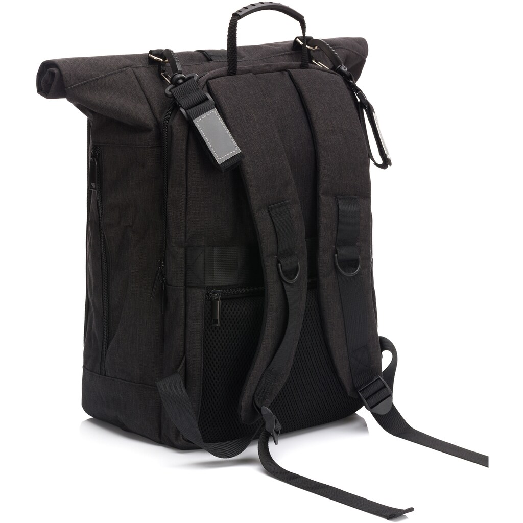 Fillikid Wickelrucksack »Dublin, schwarz«