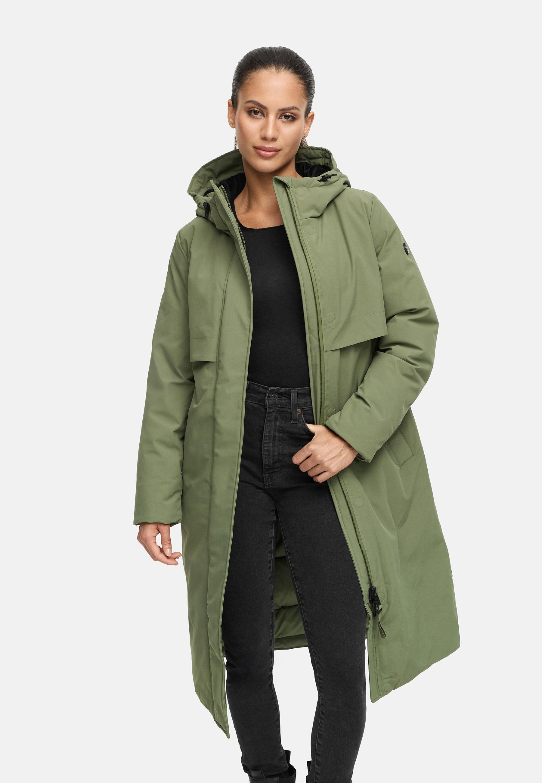 Navahoo Wintermantel »Eismelodie 14«, Winter Parka mit Kapuze