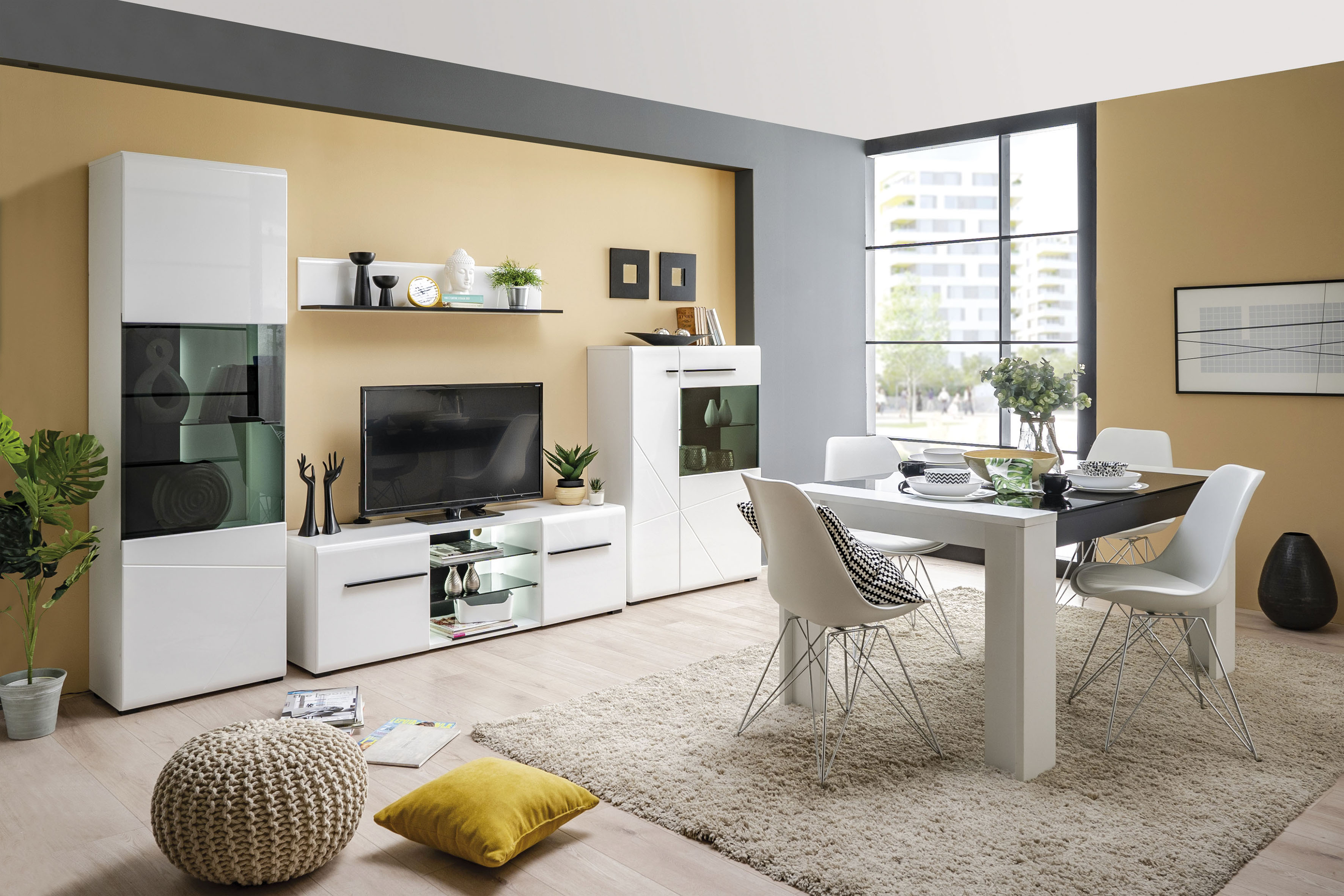 Home affaire Wohnwand "Trentino" Set, 5 Stk. tlg.